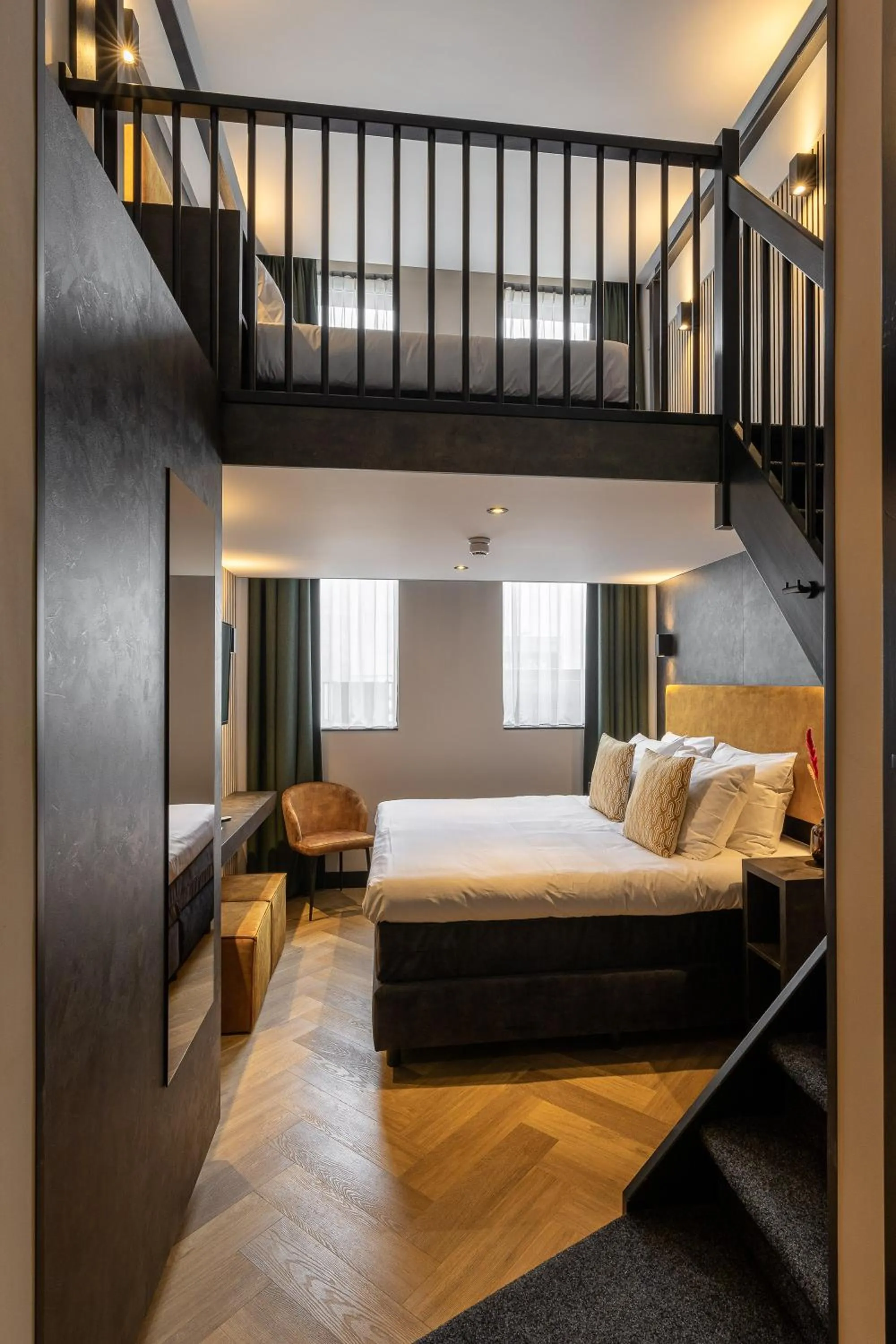 Bed in Monument Hotel