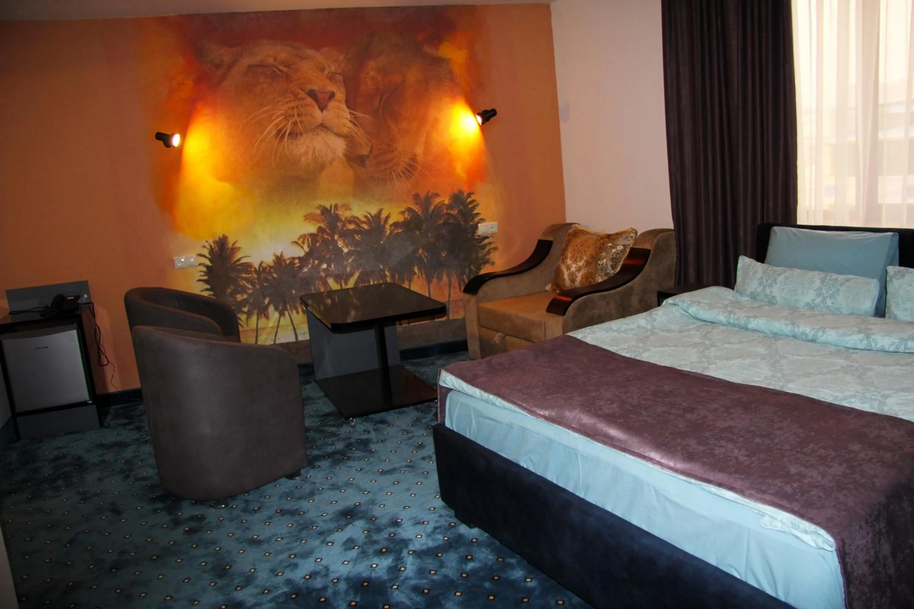 Decorative detail, Bed in Nice Hotel Yerevan