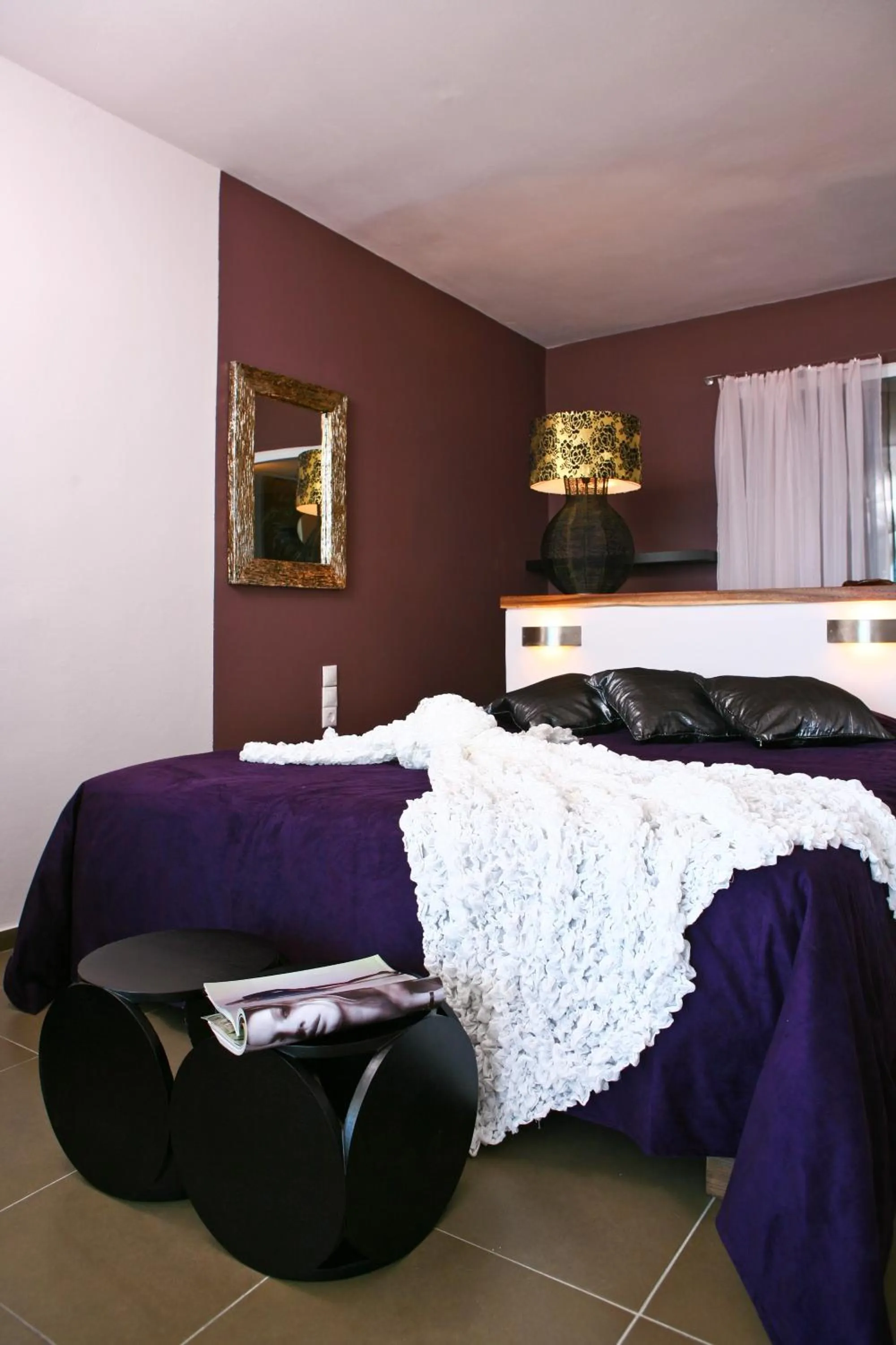 Bedroom, Bed in Pantokrator Hotel