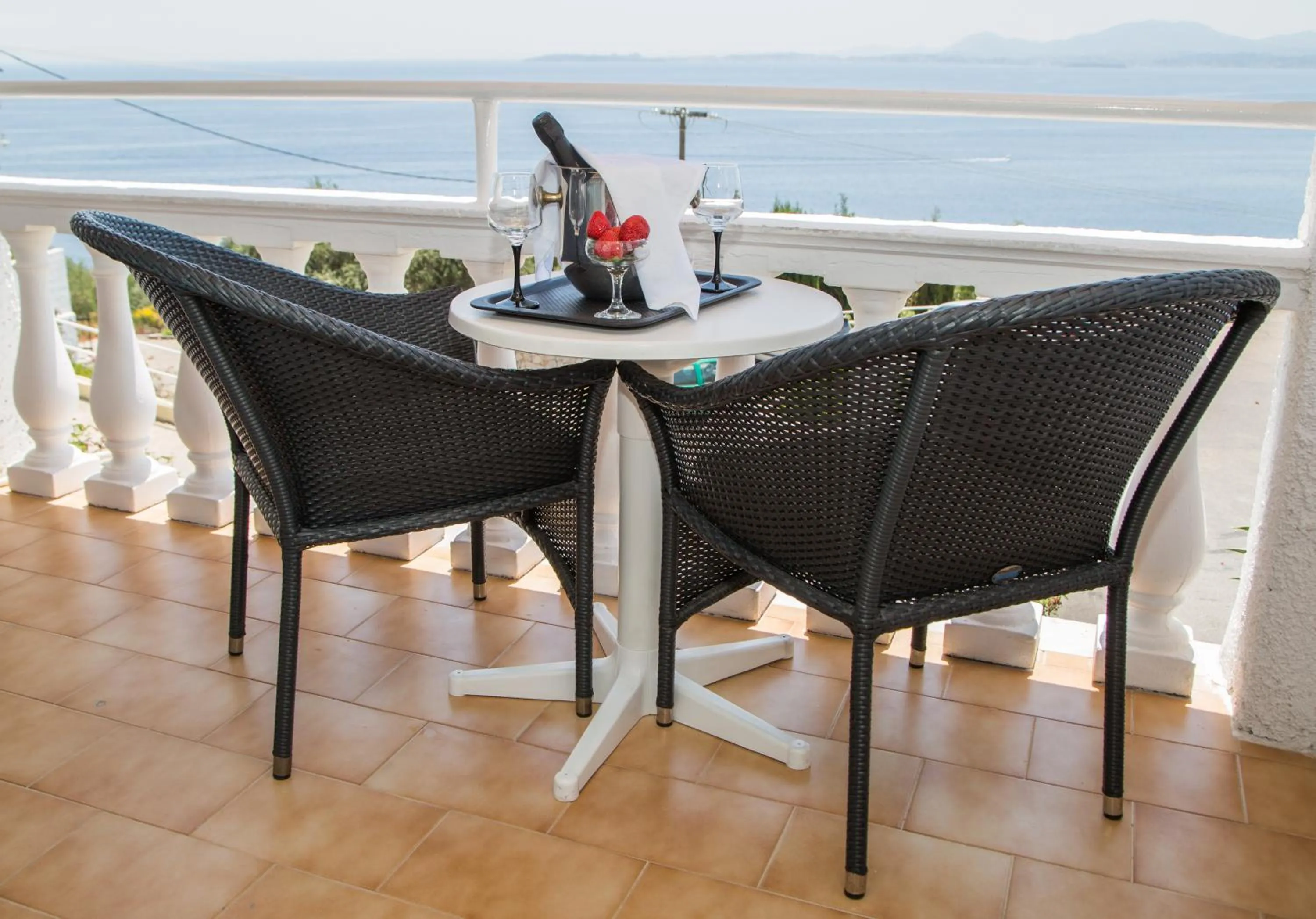 Balcony/Terrace in Pantokrator Hotel