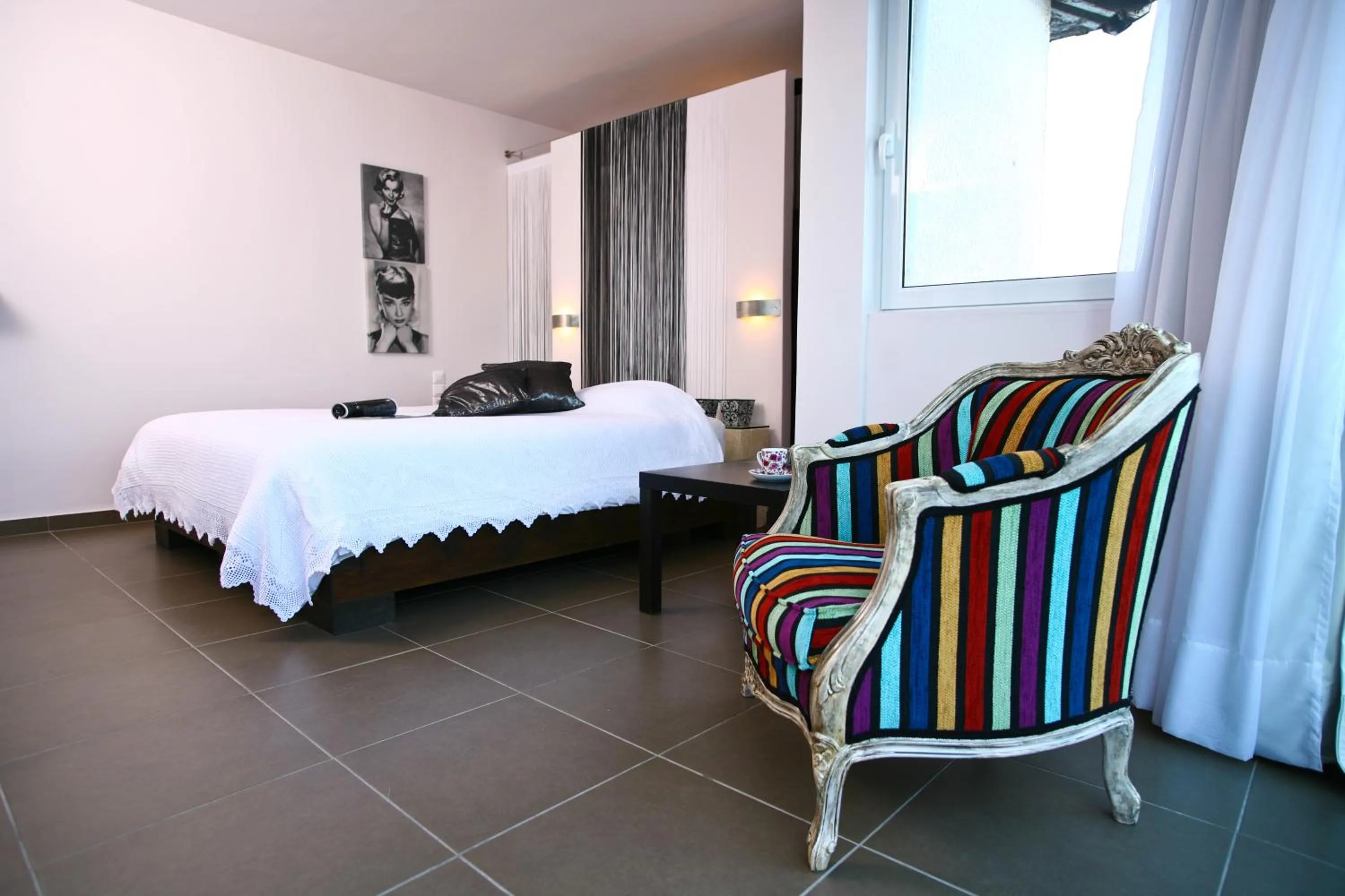 Bedroom, Bed in Pantokrator Hotel