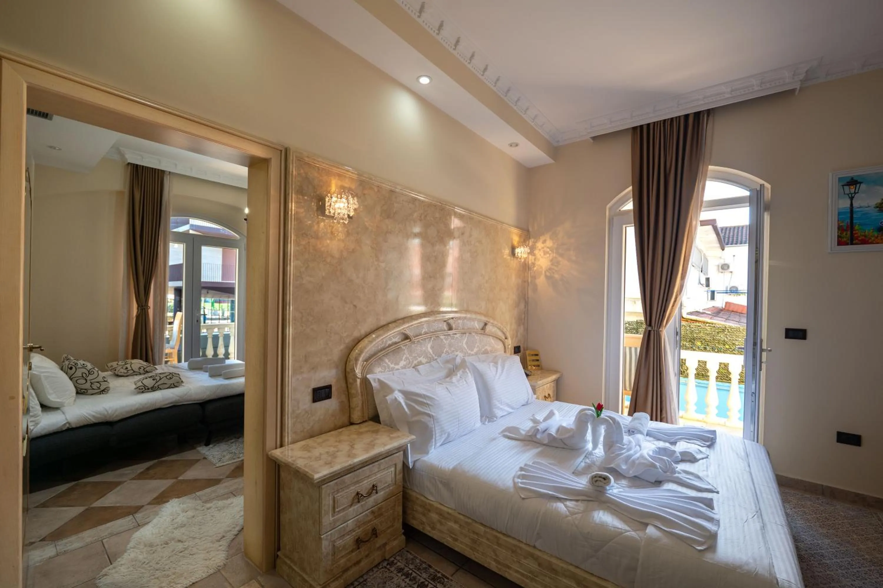 Bed in Olimpic Hotel