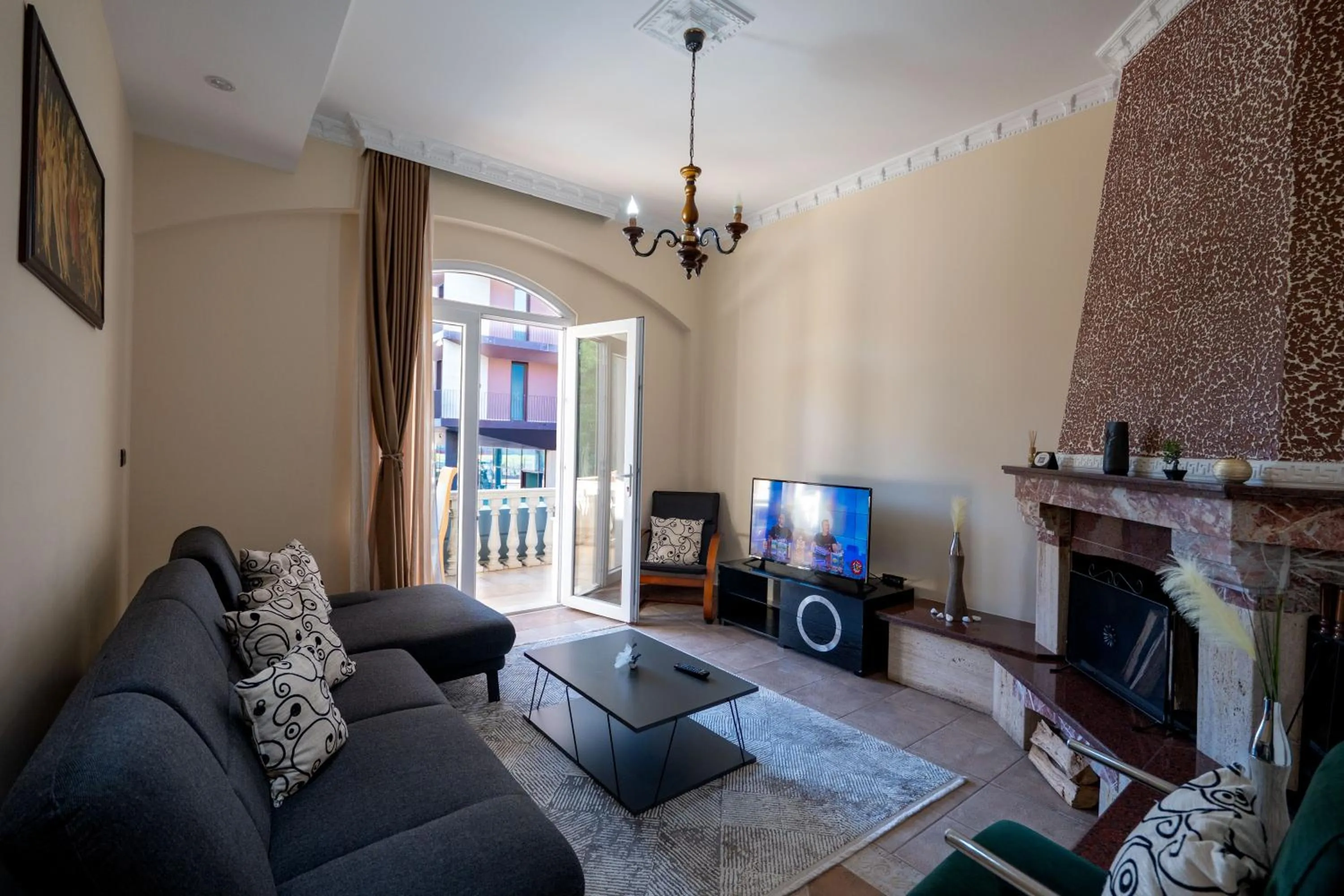 Living room in Olimpic Hotel