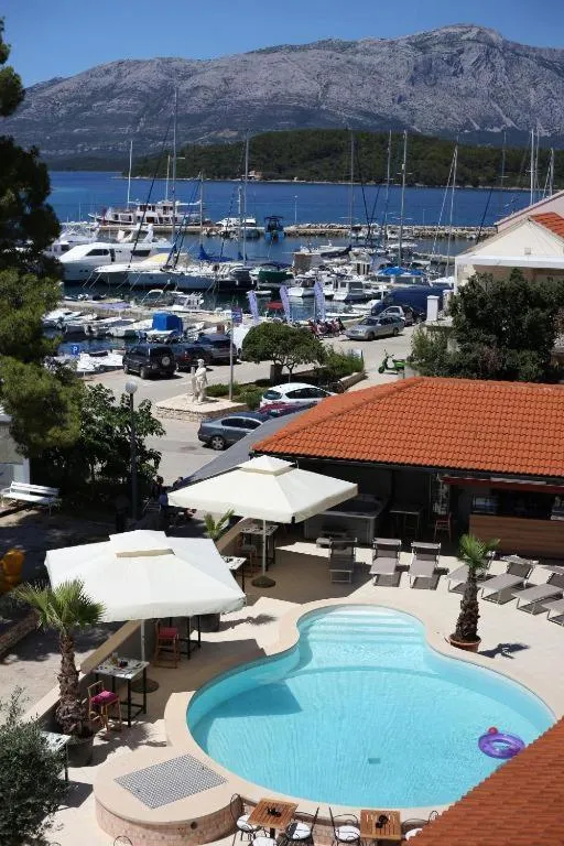 Balcony/Terrace in Hotel Lumbarda