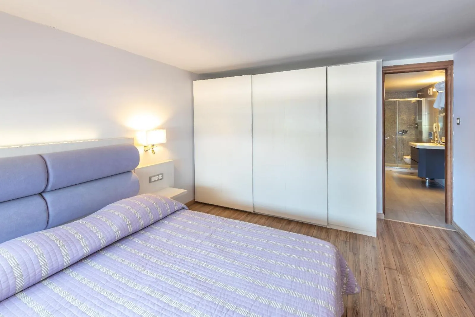 Bed in Triton Boutique Hotel