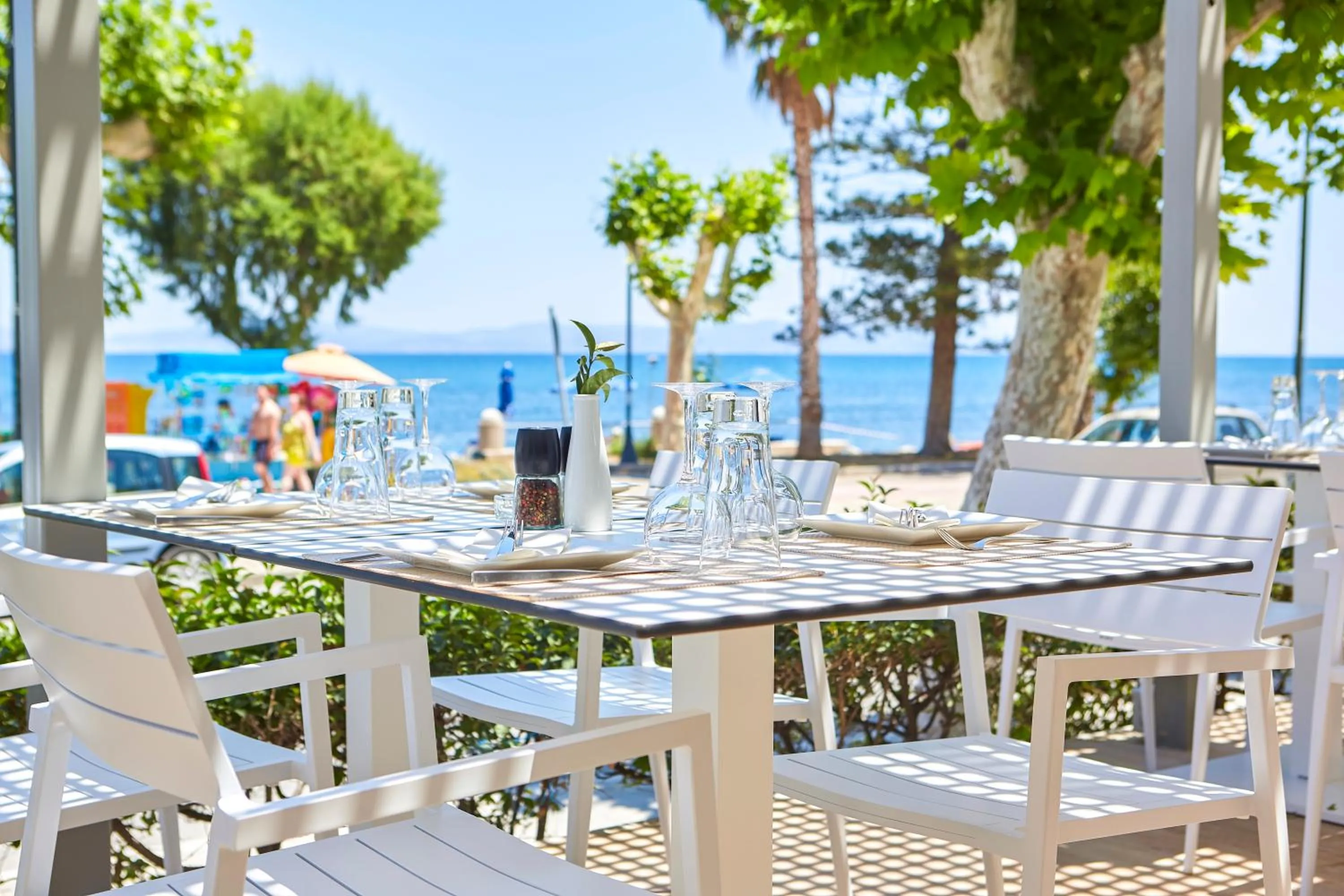 On site in Triton Boutique Hotel