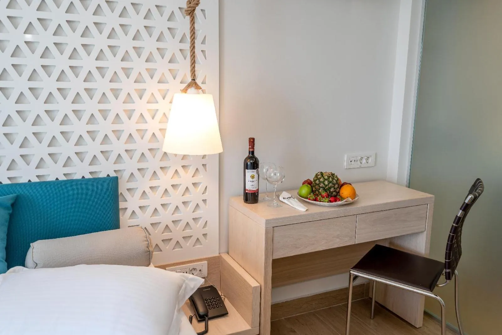 Bed in Triton Boutique Hotel