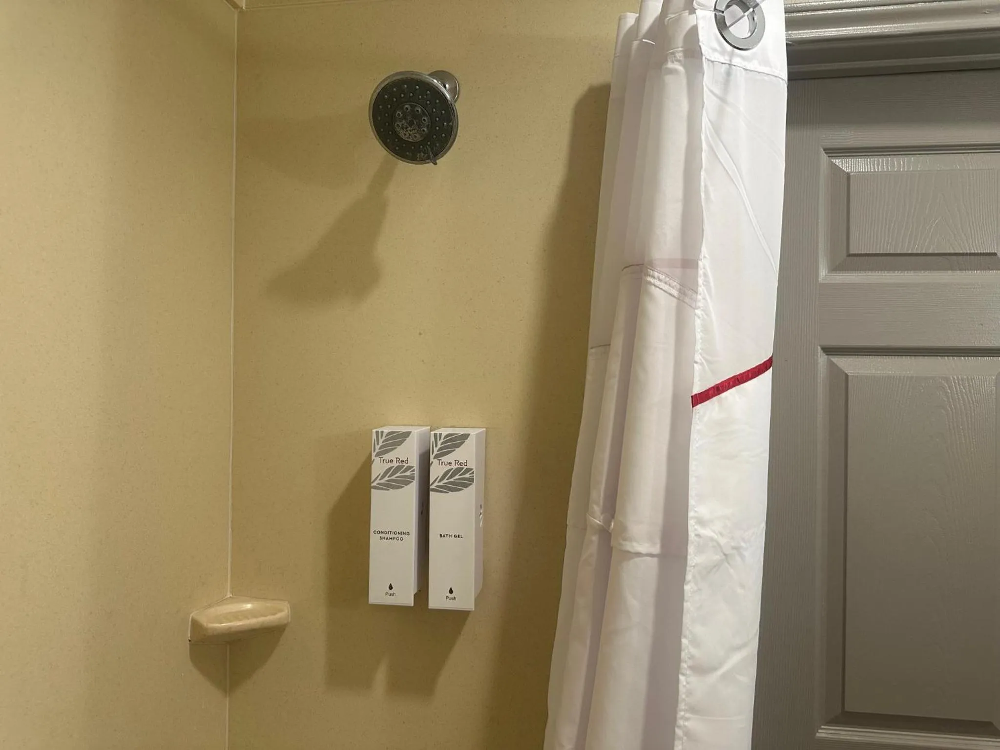 Bathroom in Red Roof Inn La Porte