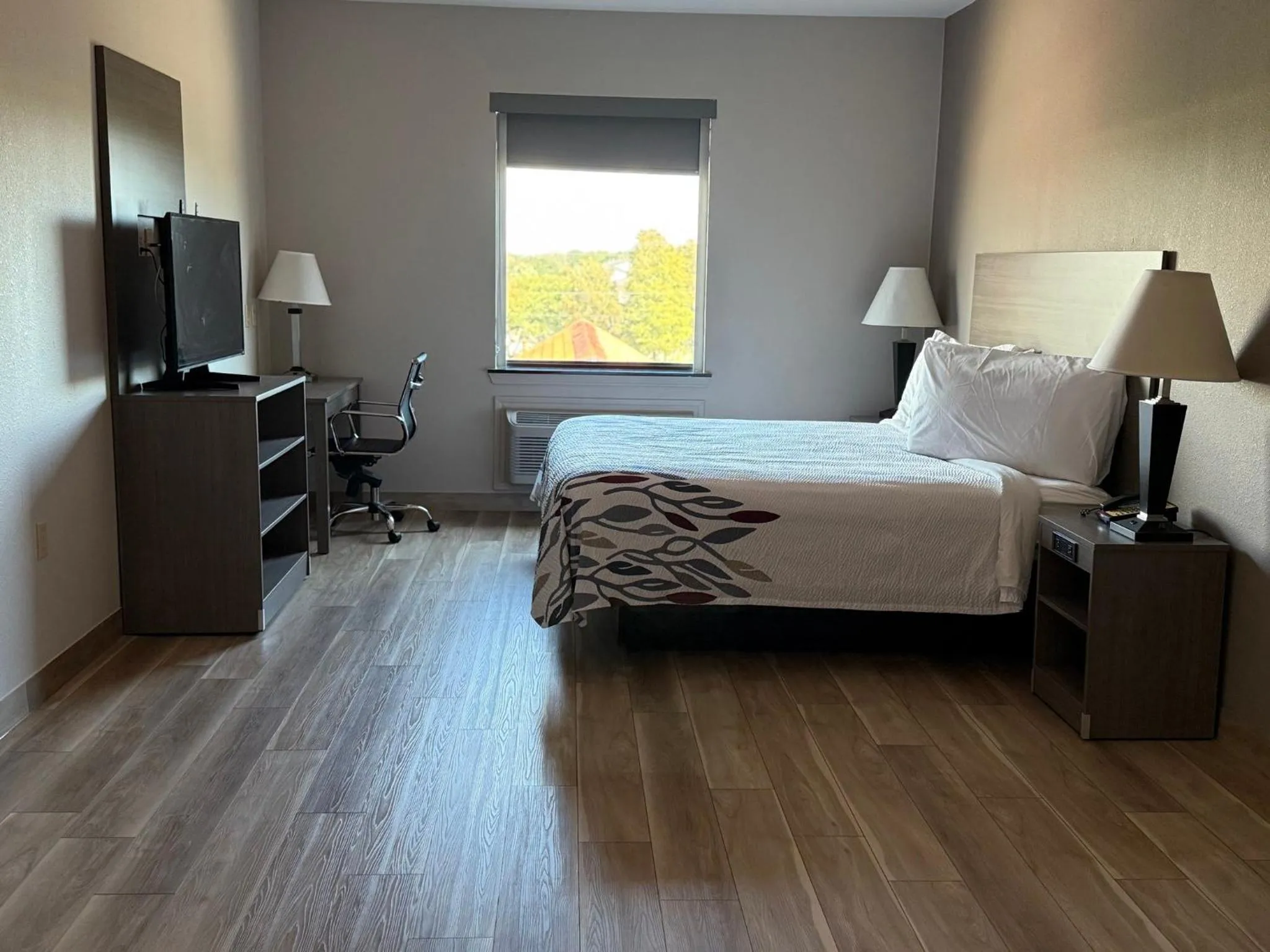 Photo of the whole room, Bed in Red Roof Inn La Porte