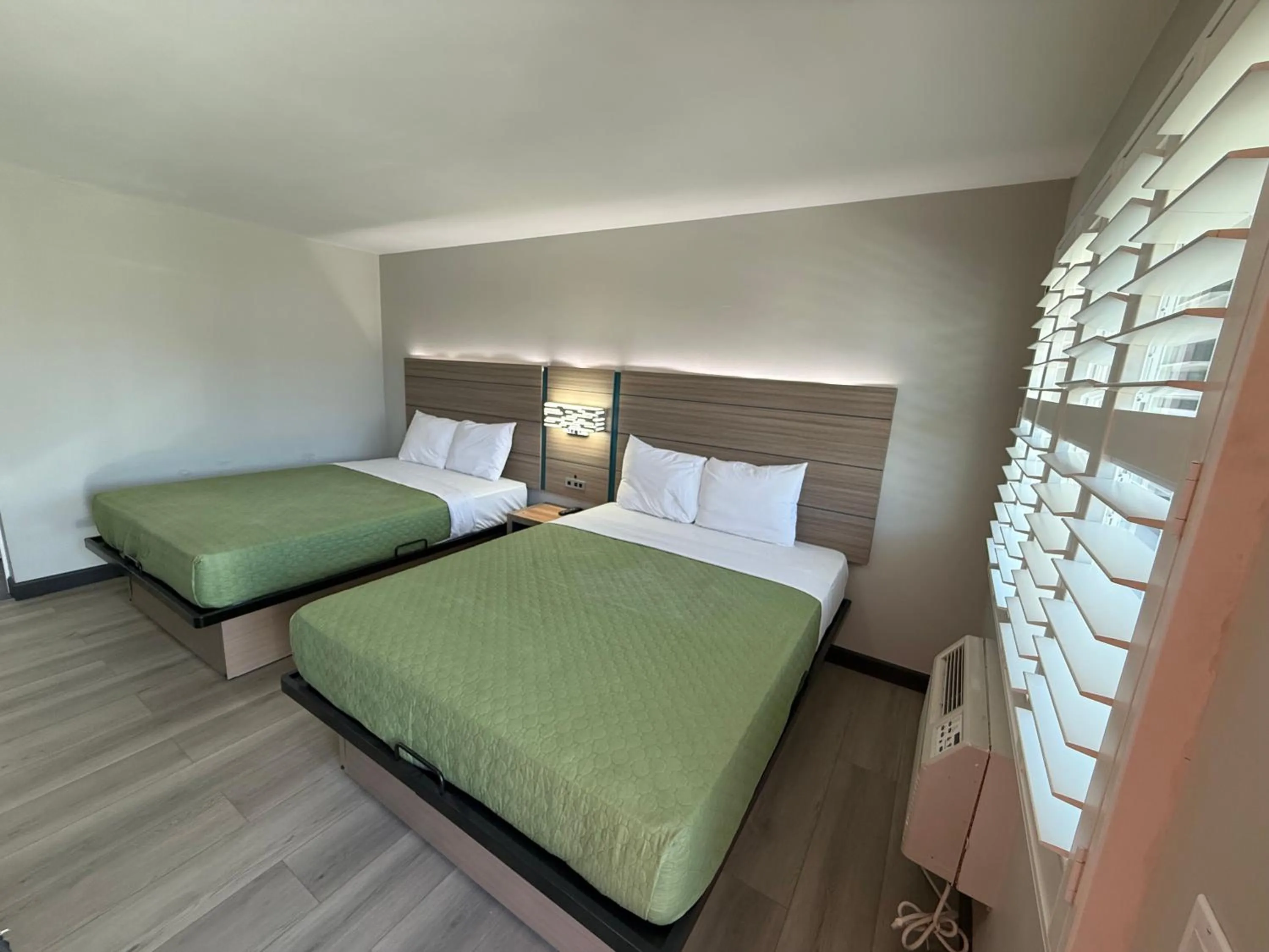 Bed in Rosemead Motel