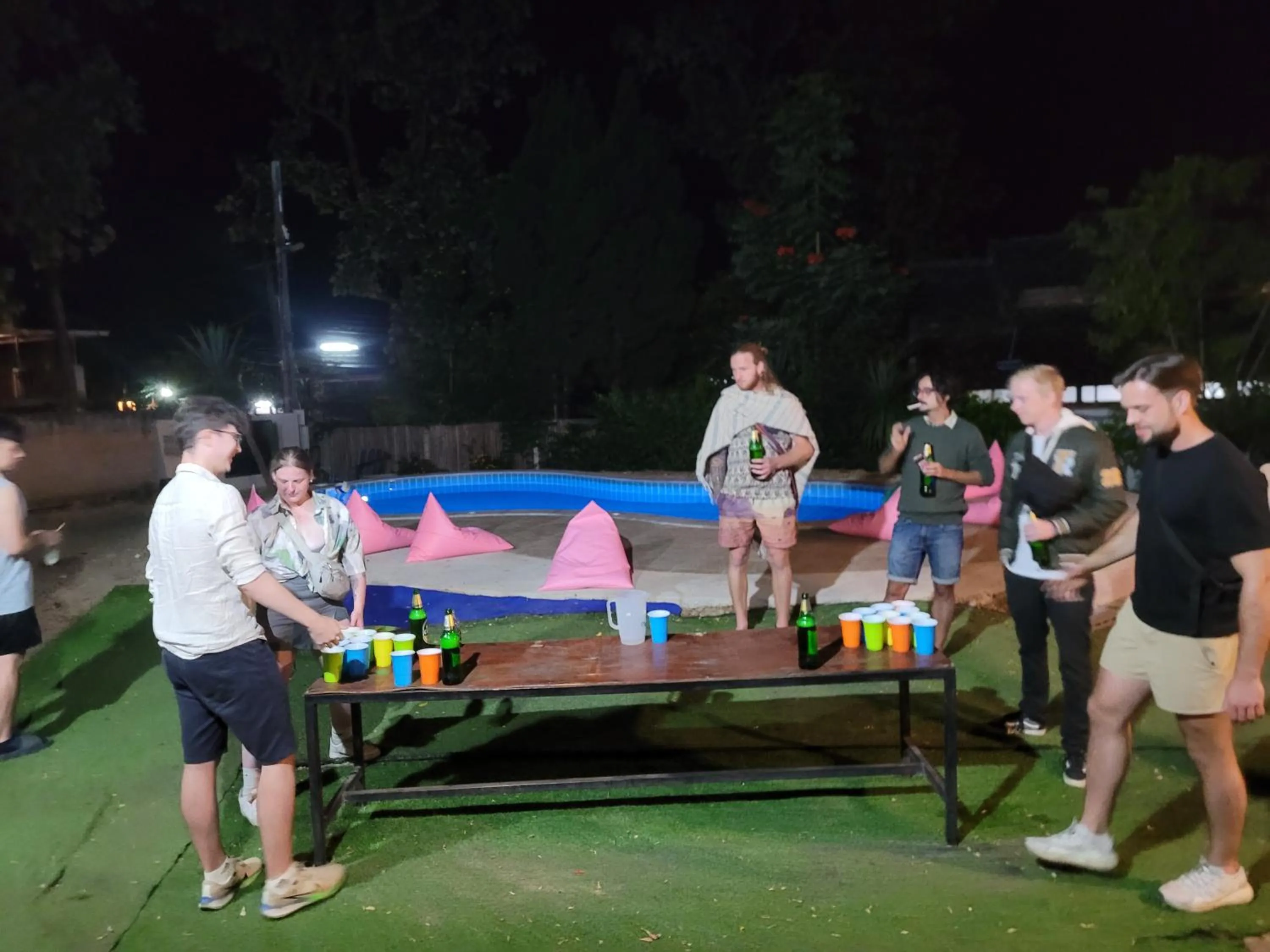 Swimming pool in Mad Monkey Pai