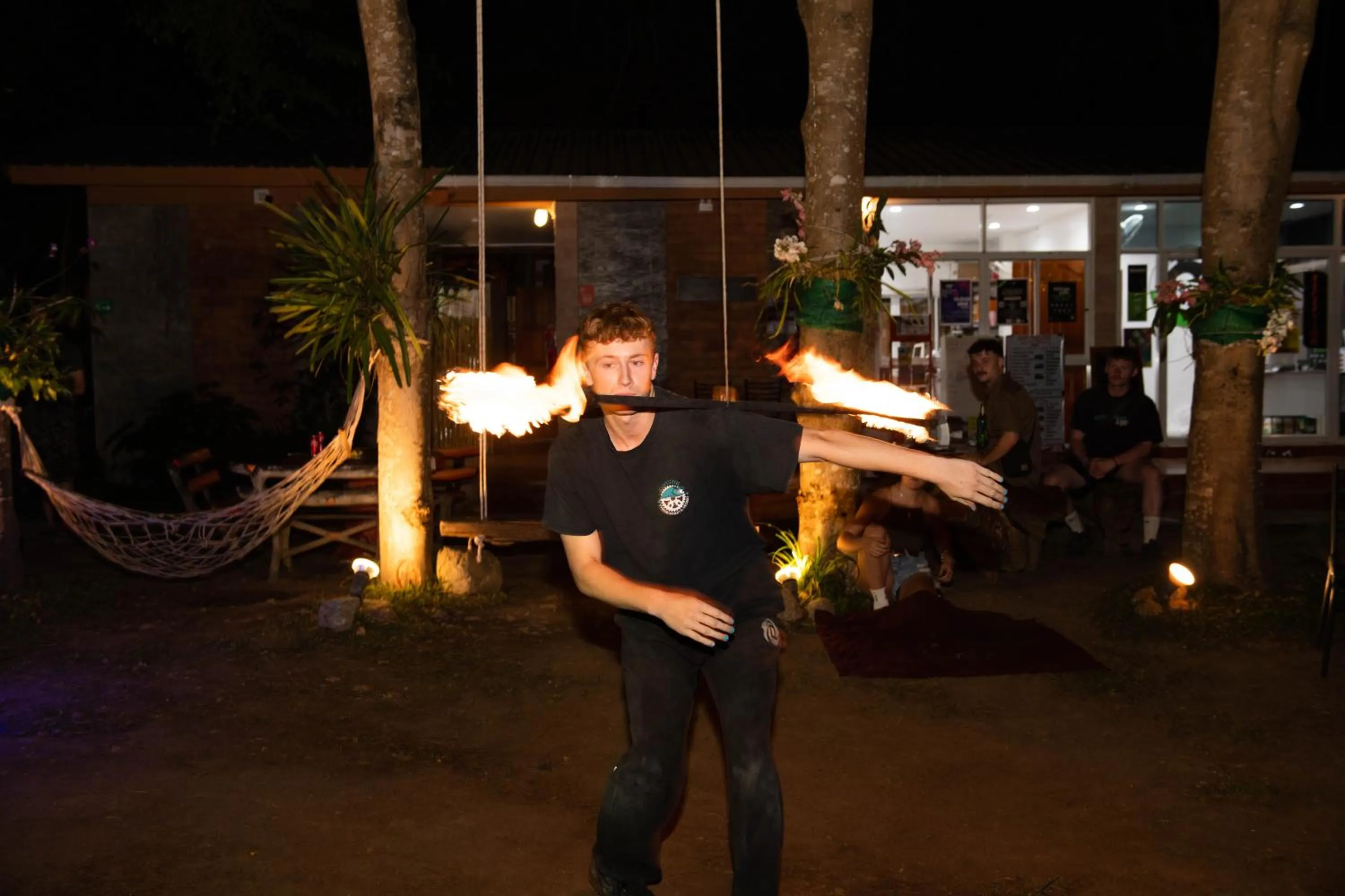 Evening entertainment in Mad Monkey Pai