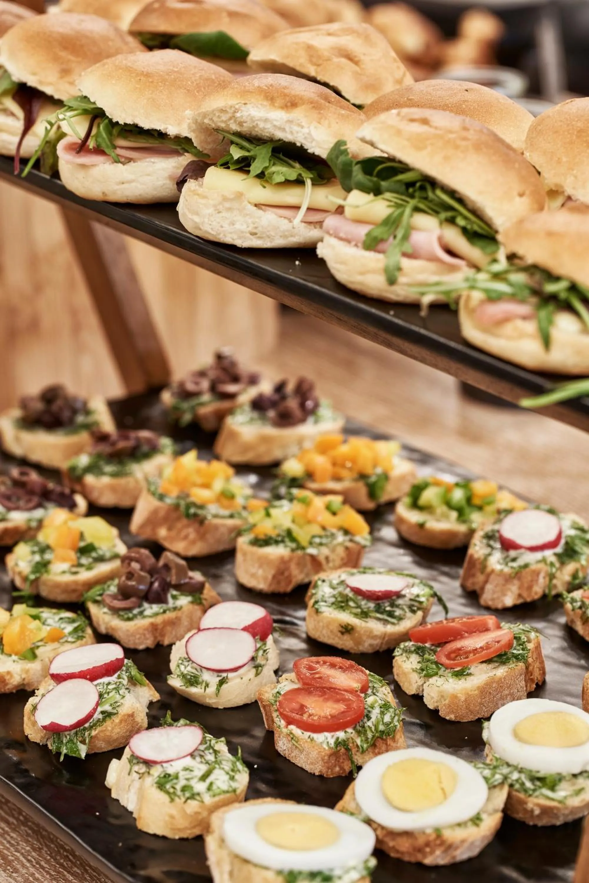 Food in Sea View Cityscape Hotel