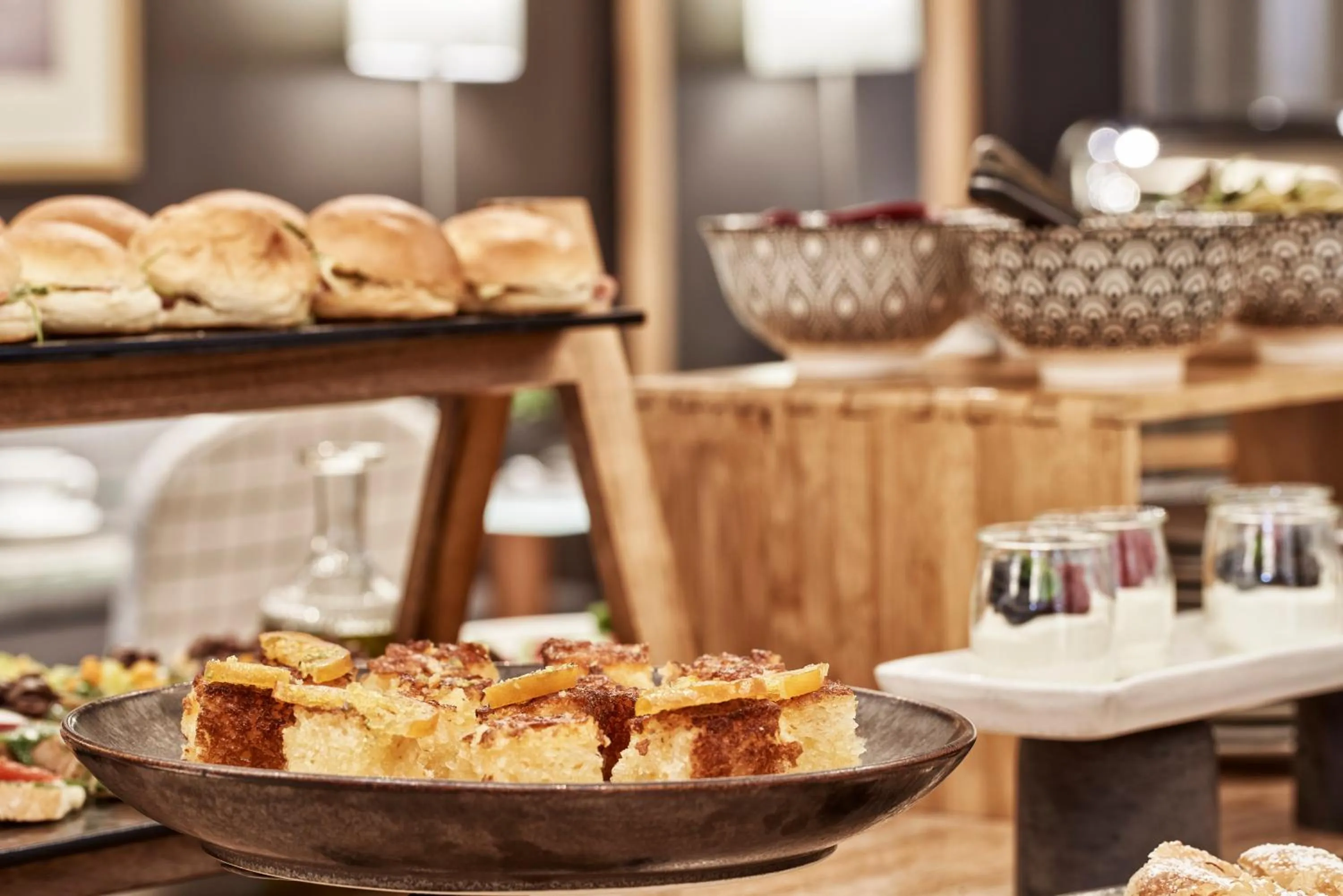 Food in Sea View Cityscape Hotel