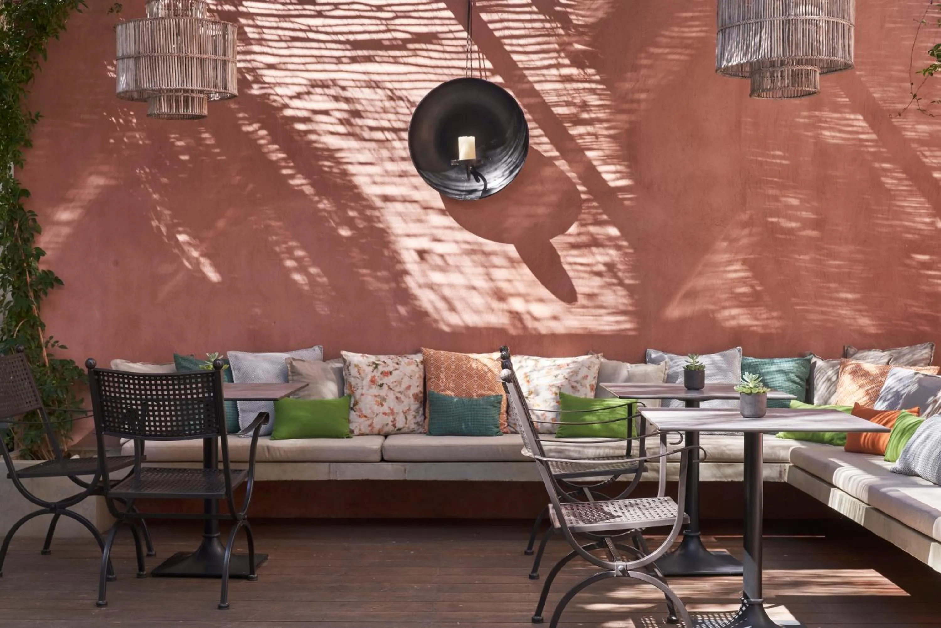 Patio in Sea View Cityscape Hotel