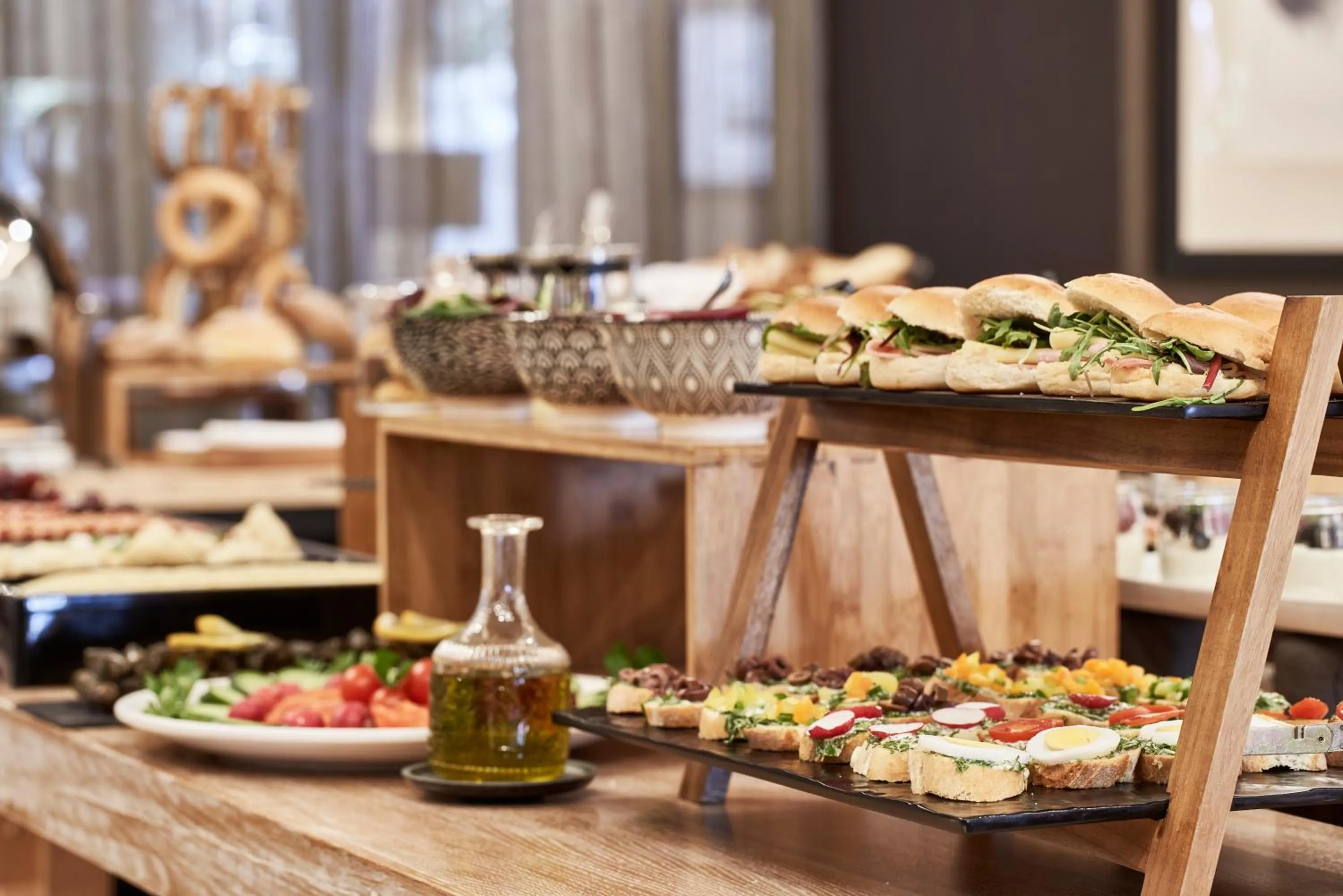 Food in Sea View Cityscape Hotel