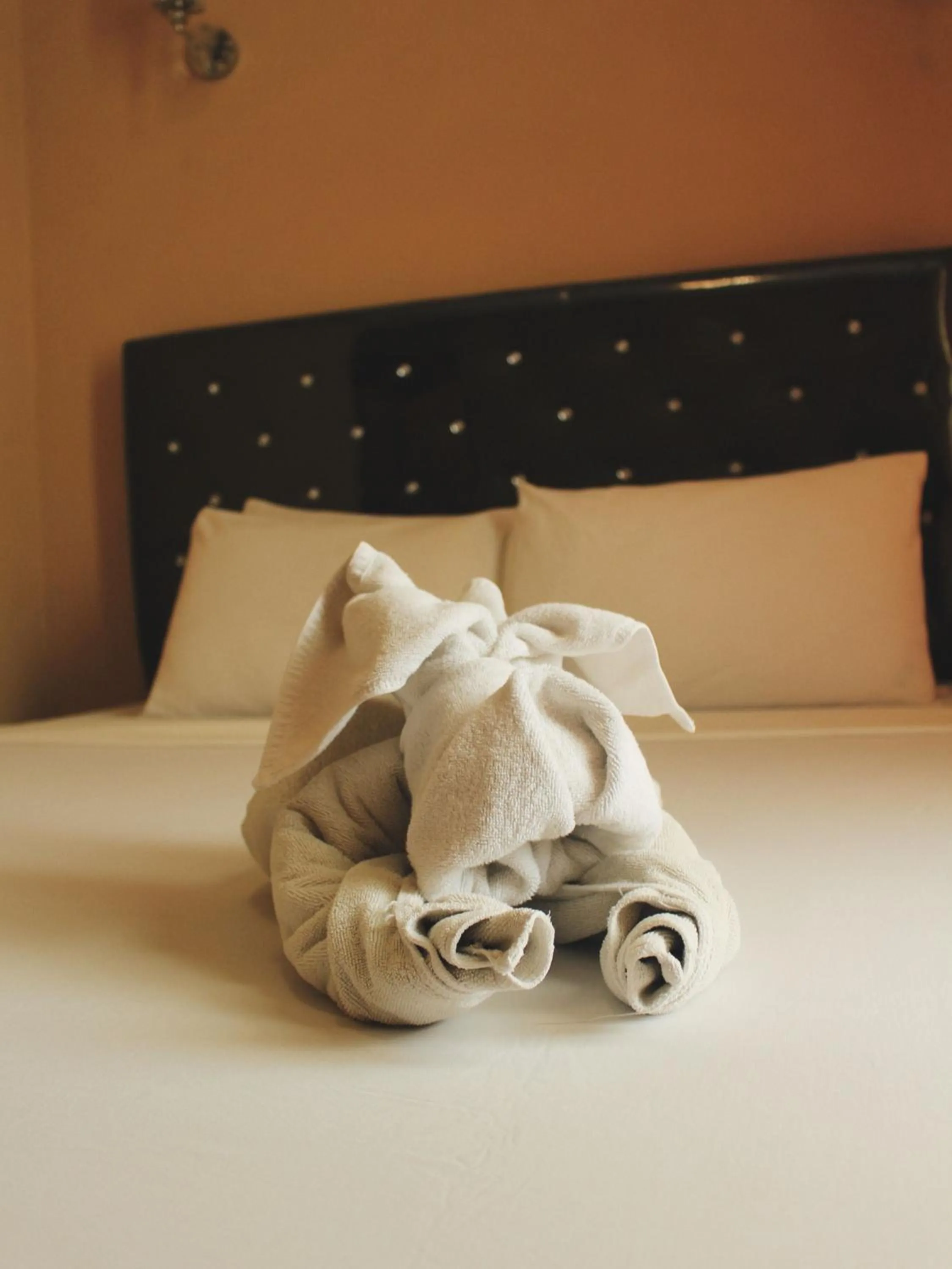 towels, Bed in Tree Love Temanggung Hotel