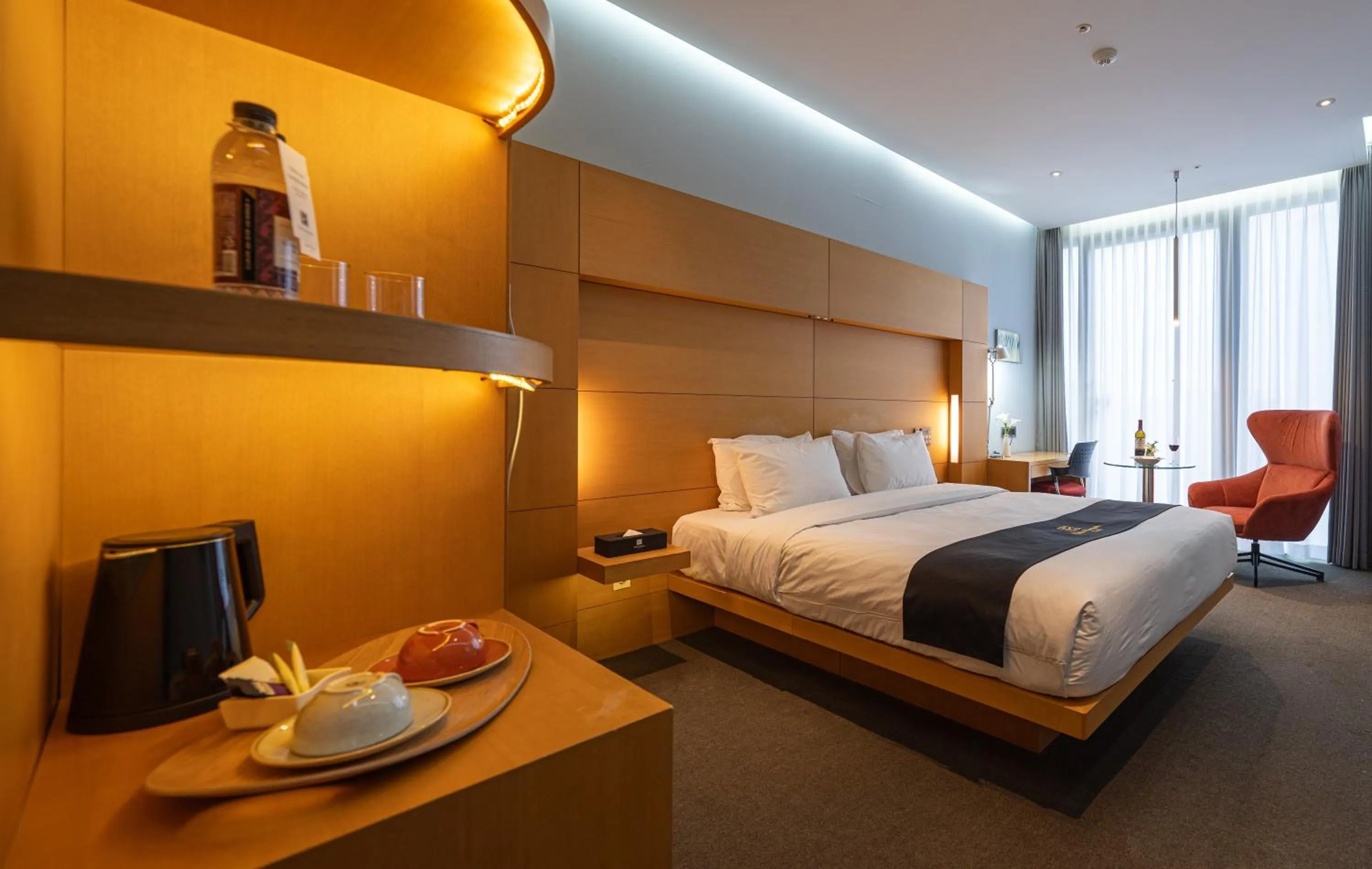 Decorative detail, Bed in Eldis Regent Hotel