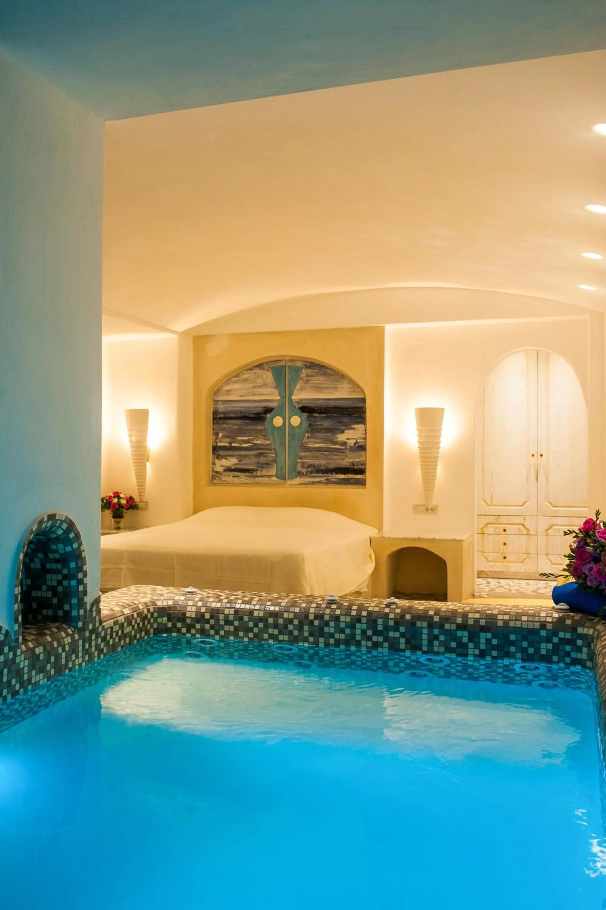 Swimming pool in Astarte Suites