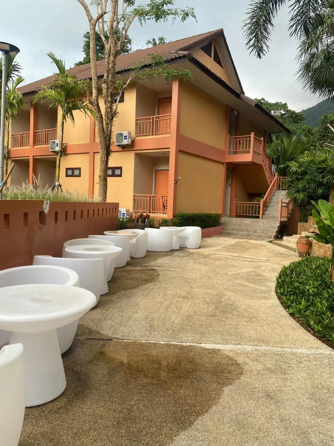 Garden in Du-sila Hotel kohchang