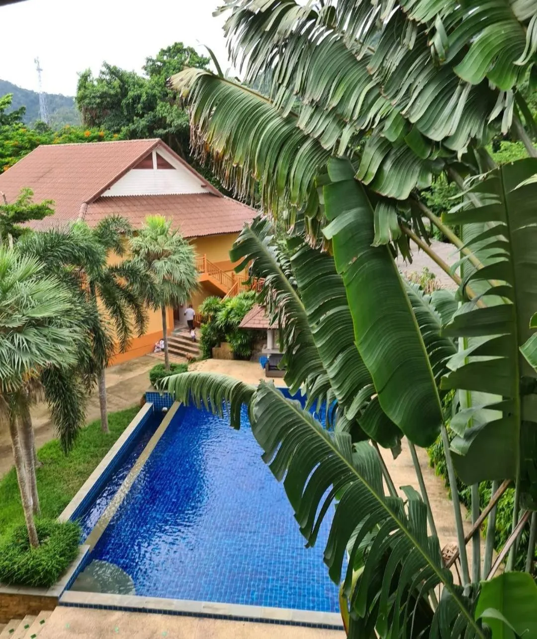Garden view in Du-sila Hotel kohchang