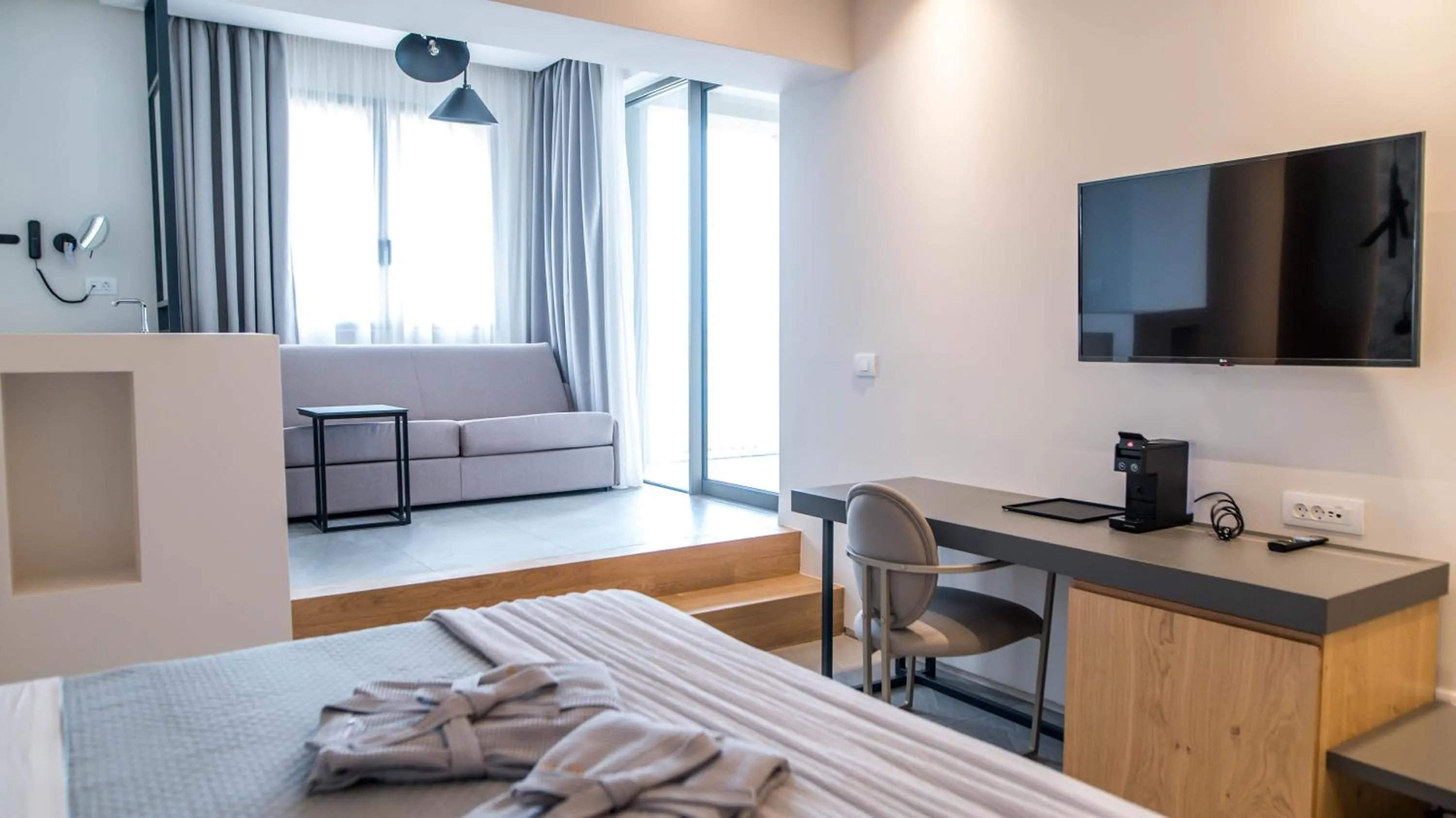 Photo of the whole room, Bed in Alissachni SeaSide Hotel