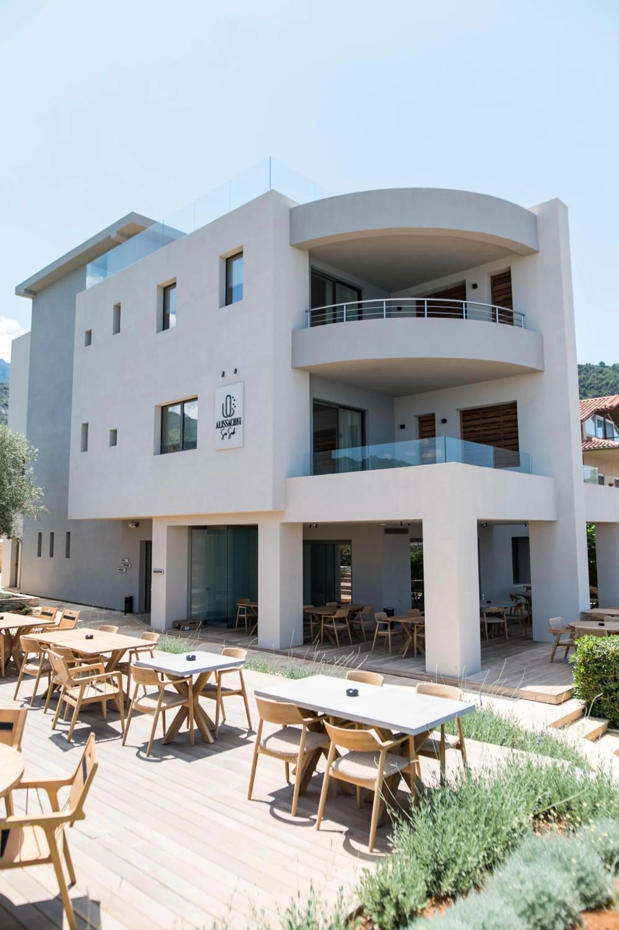 Property building in Alissachni SeaSide Hotel