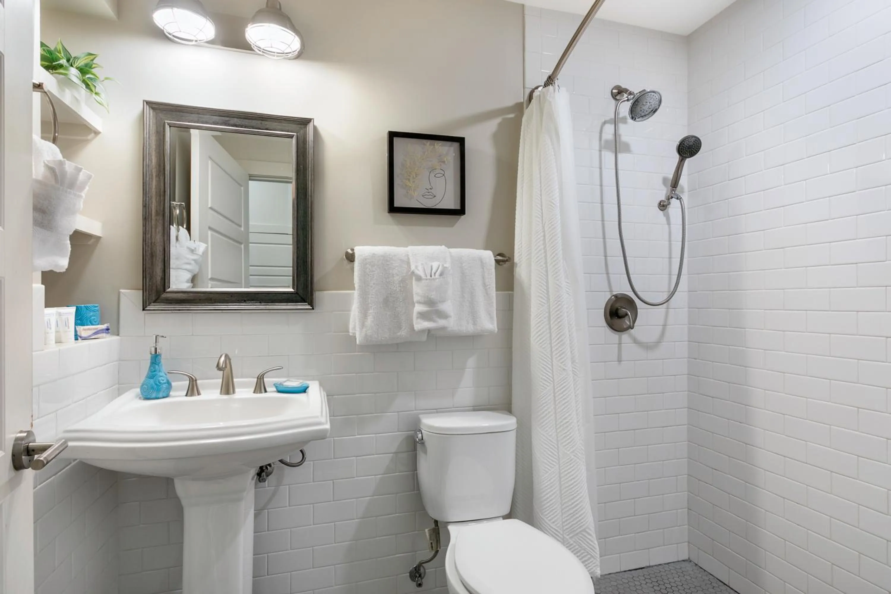 Bathroom in Urban Living in the Heart of New Orleans