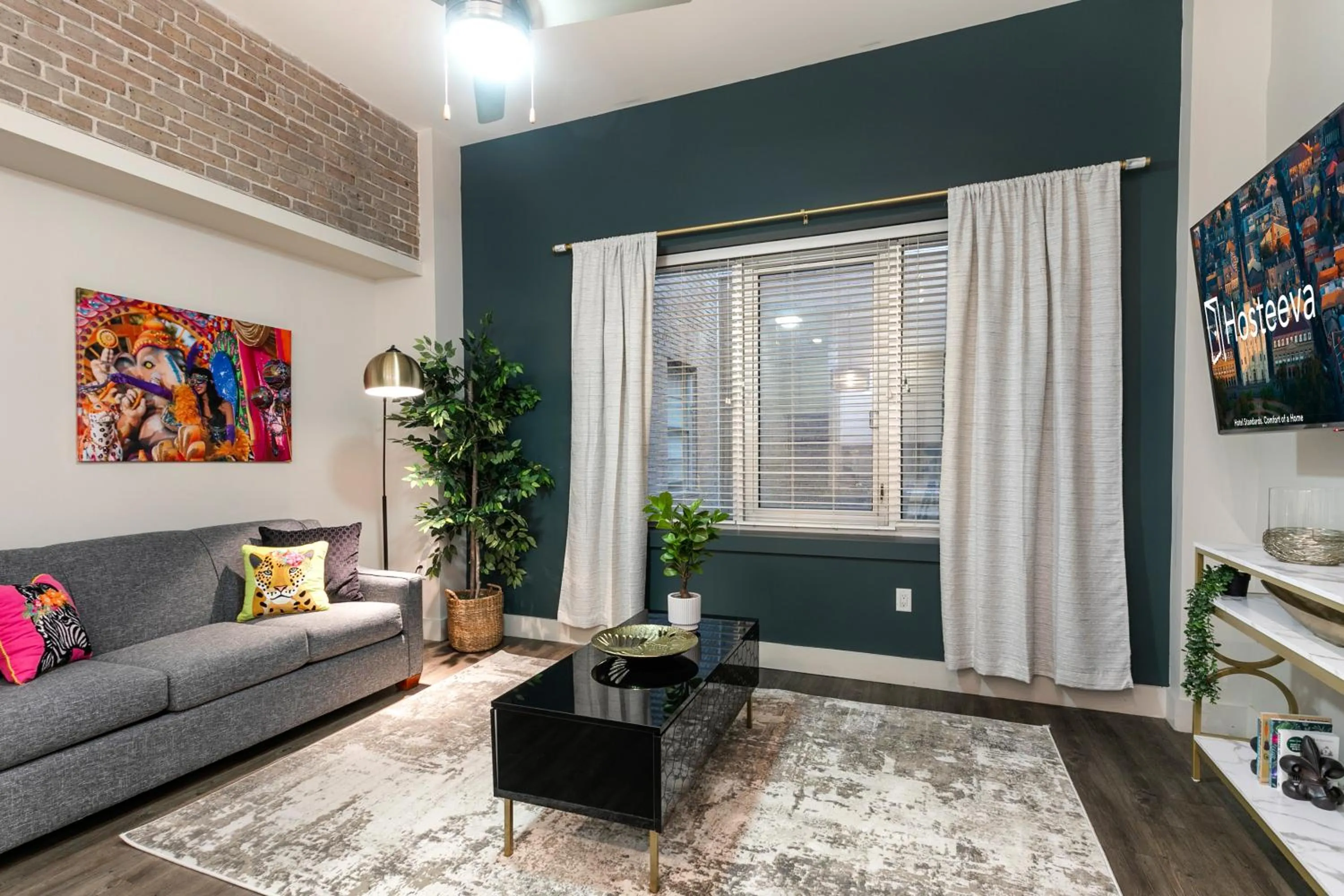 Living room in Urban Living in the Heart of New Orleans