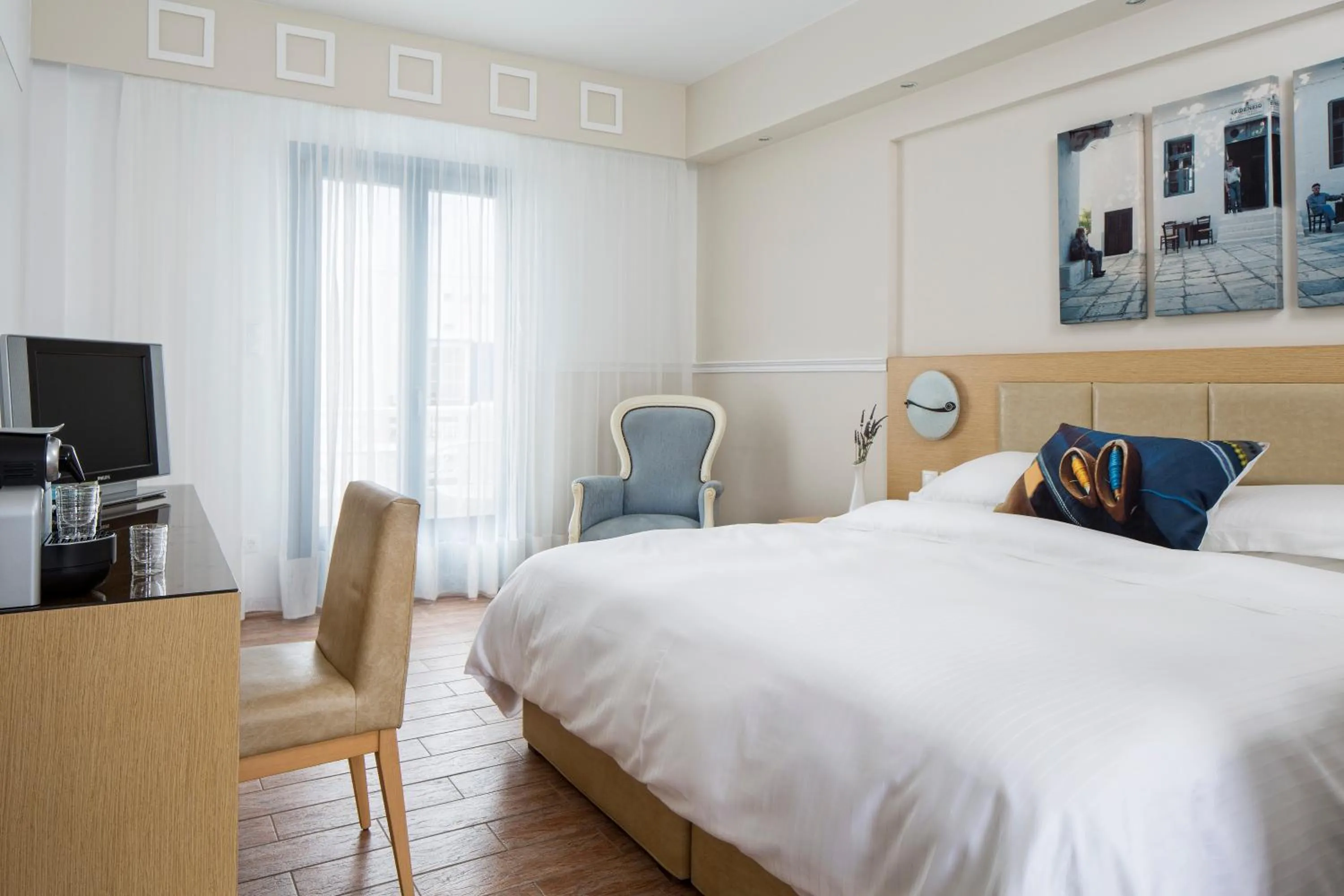 Bed in Lagos Mare Hotel