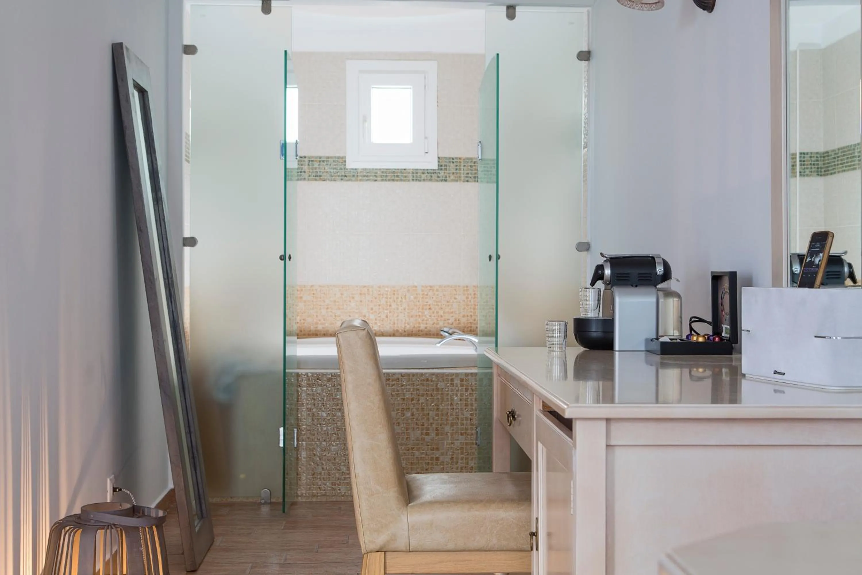 Bathroom in Lagos Mare Hotel