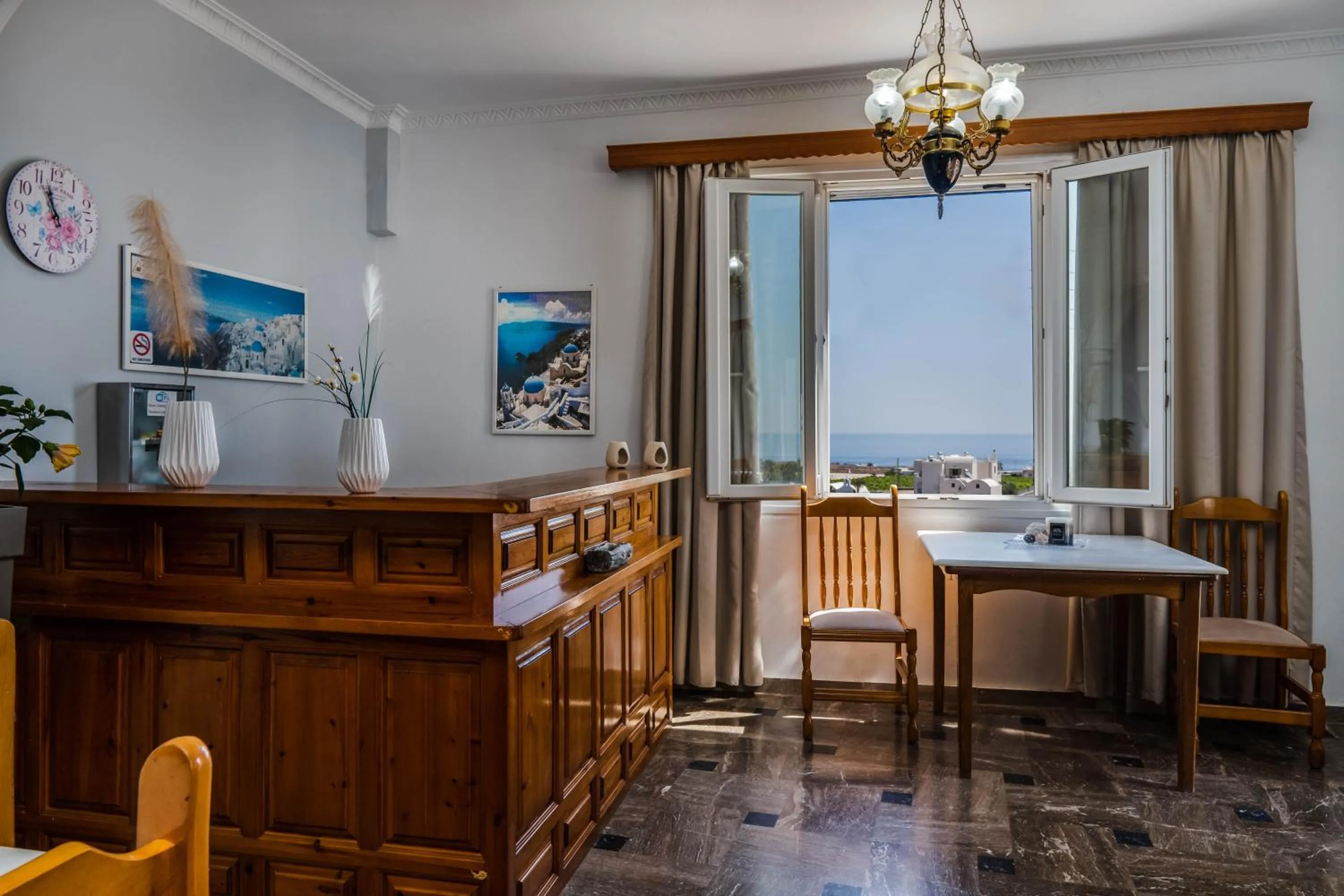 Lobby or reception in Stavros Villas