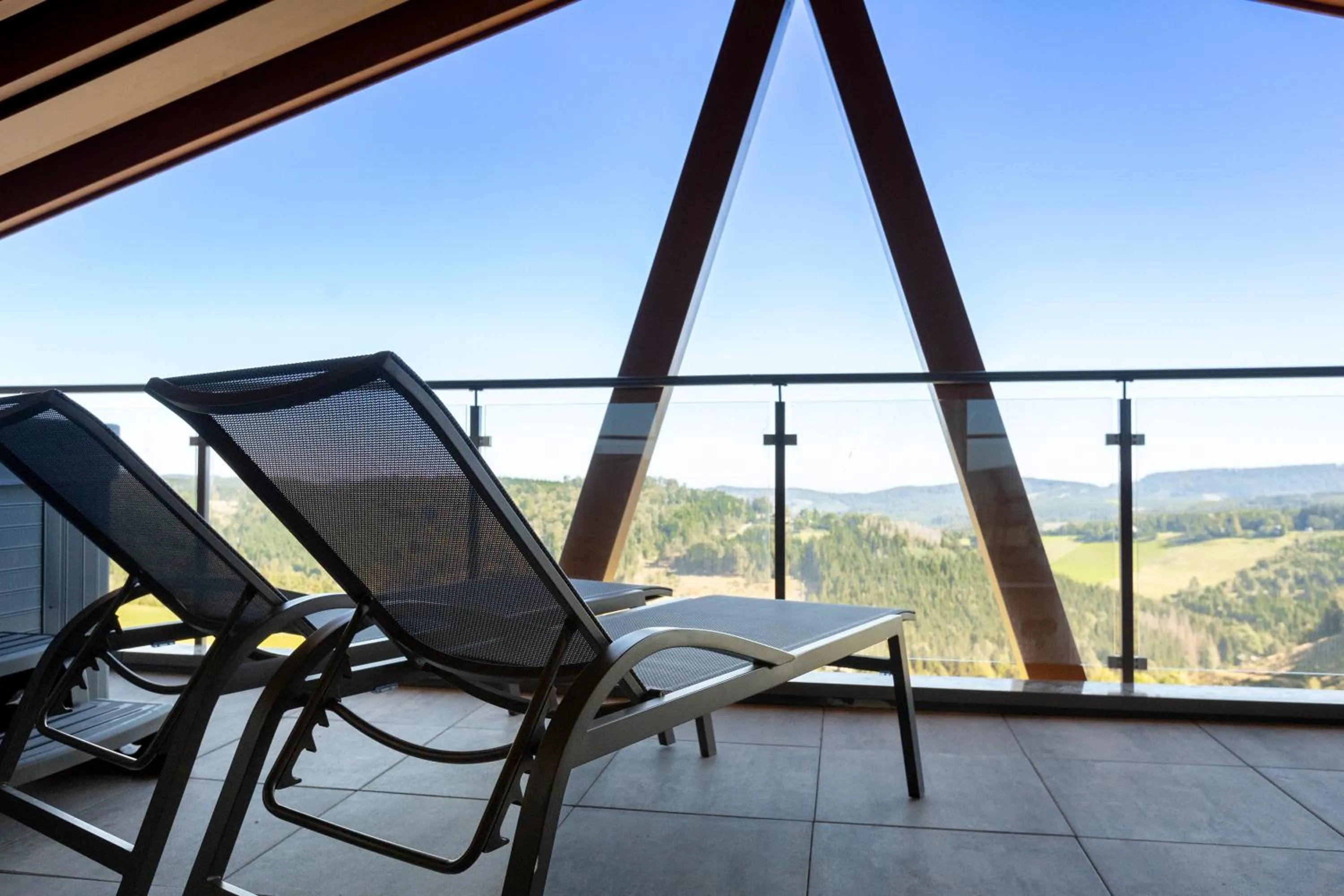 View (from property/room) in Weitblick Winterberg