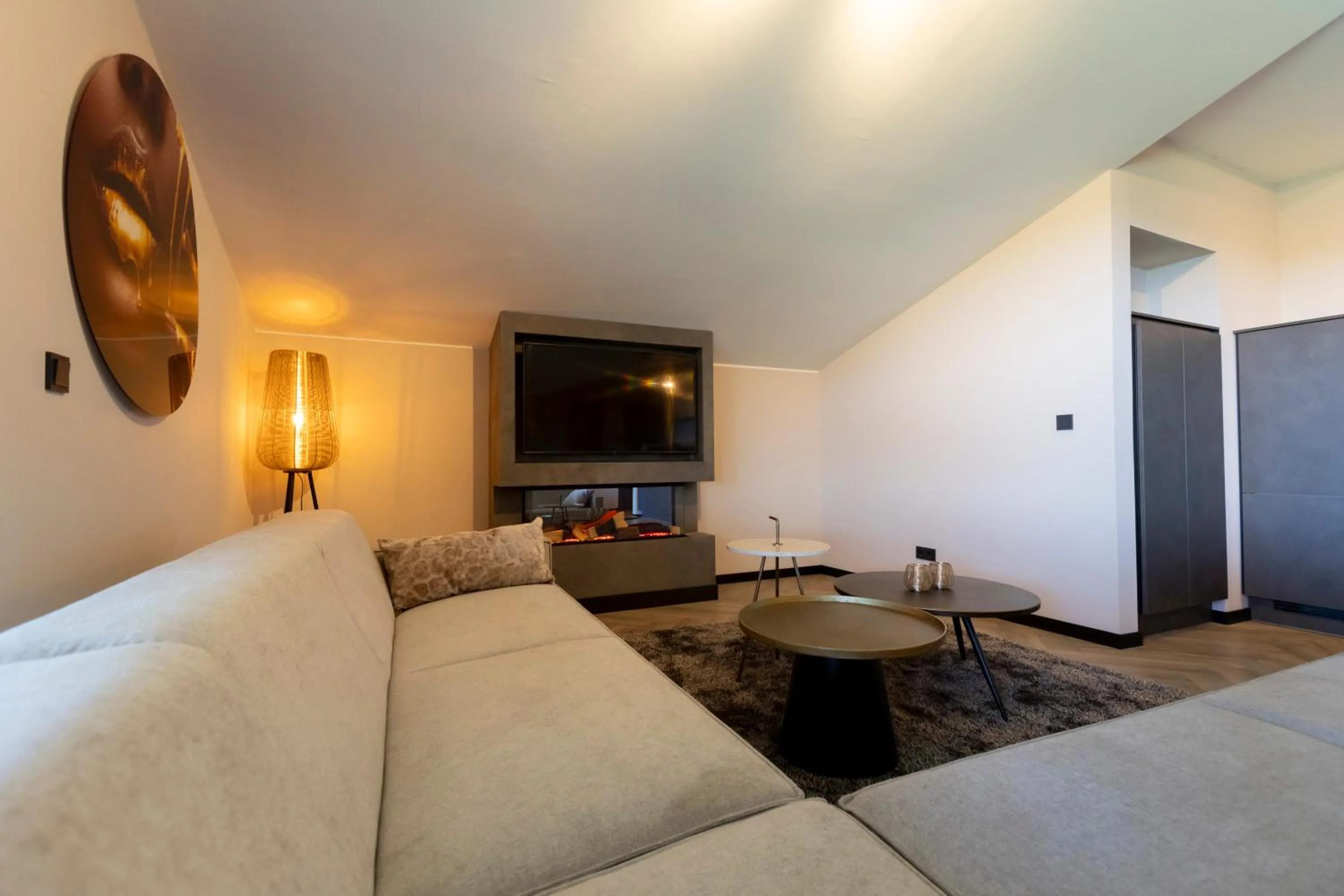 Living room in Weitblick Winterberg