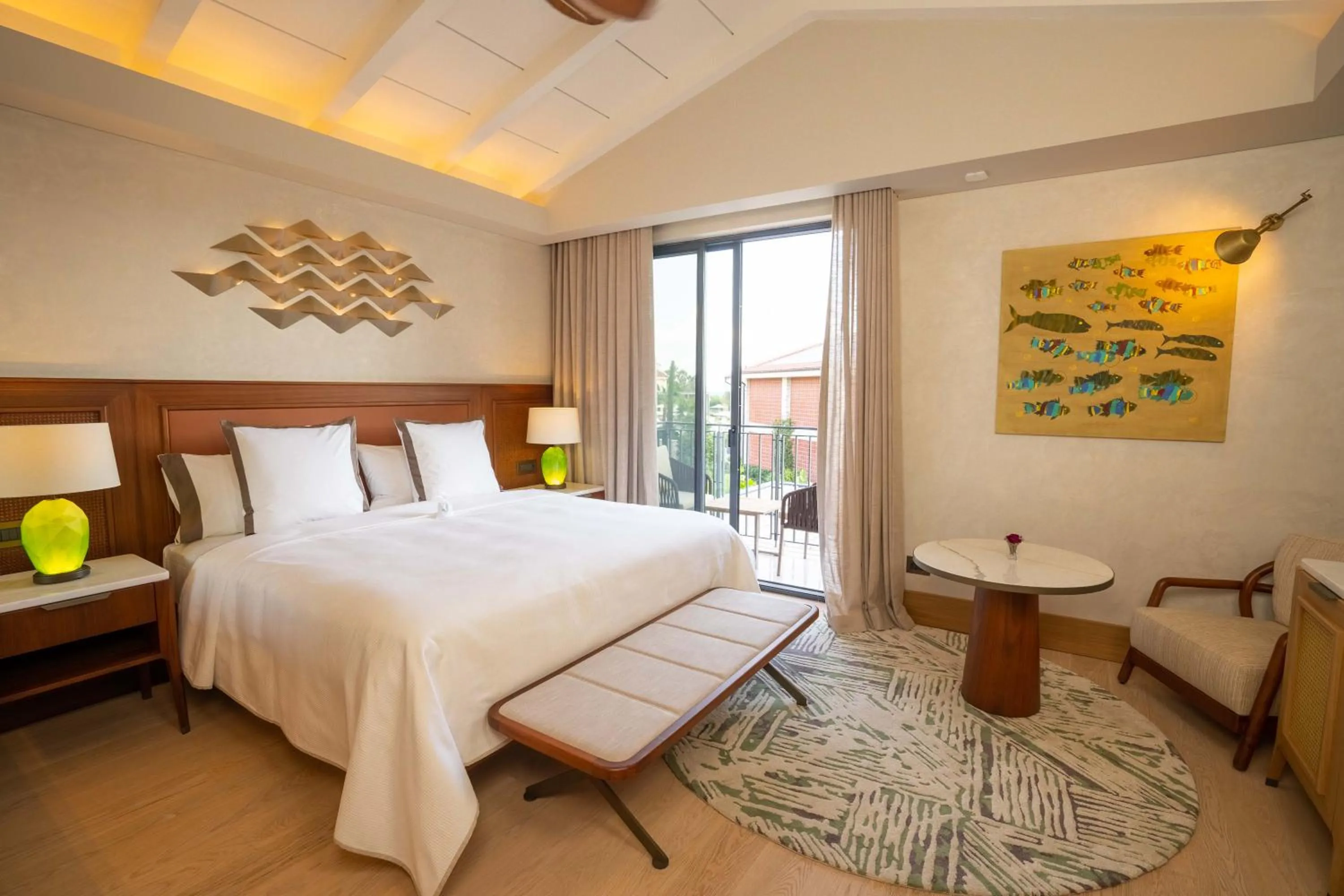 Bed in Palaia Hotel Datça