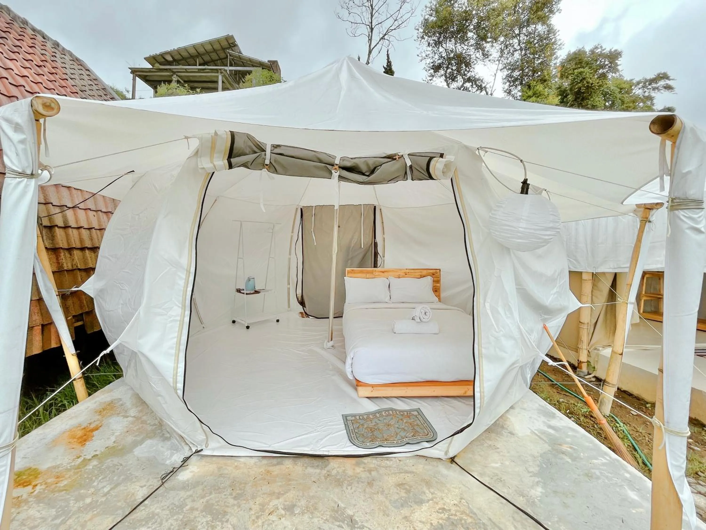 Patio, Bed in Diamond Glamping by BIO Management