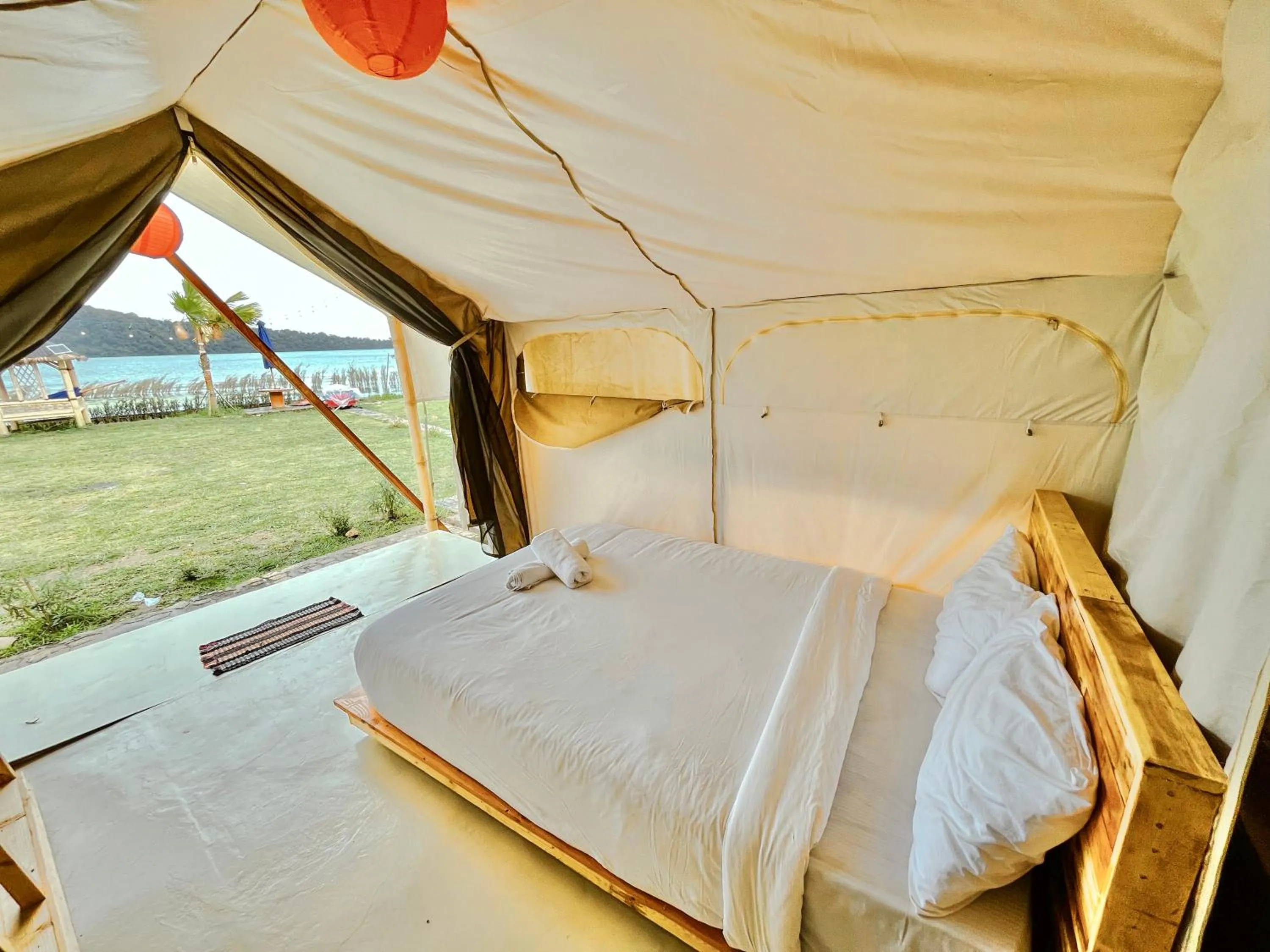 Bed in Diamond Glamping by BIO Management