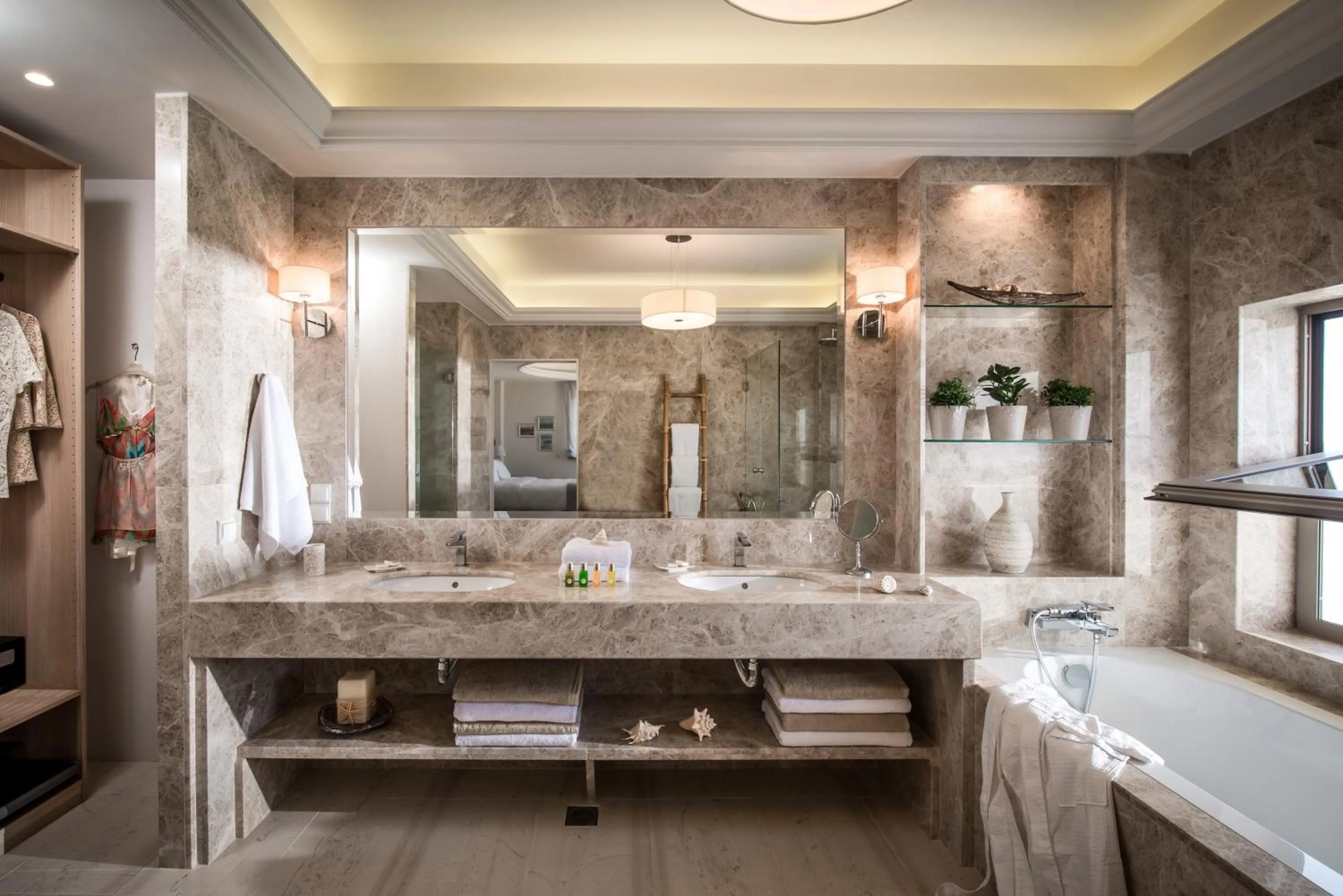 Bathroom in Creta Blue Boutique Hotel