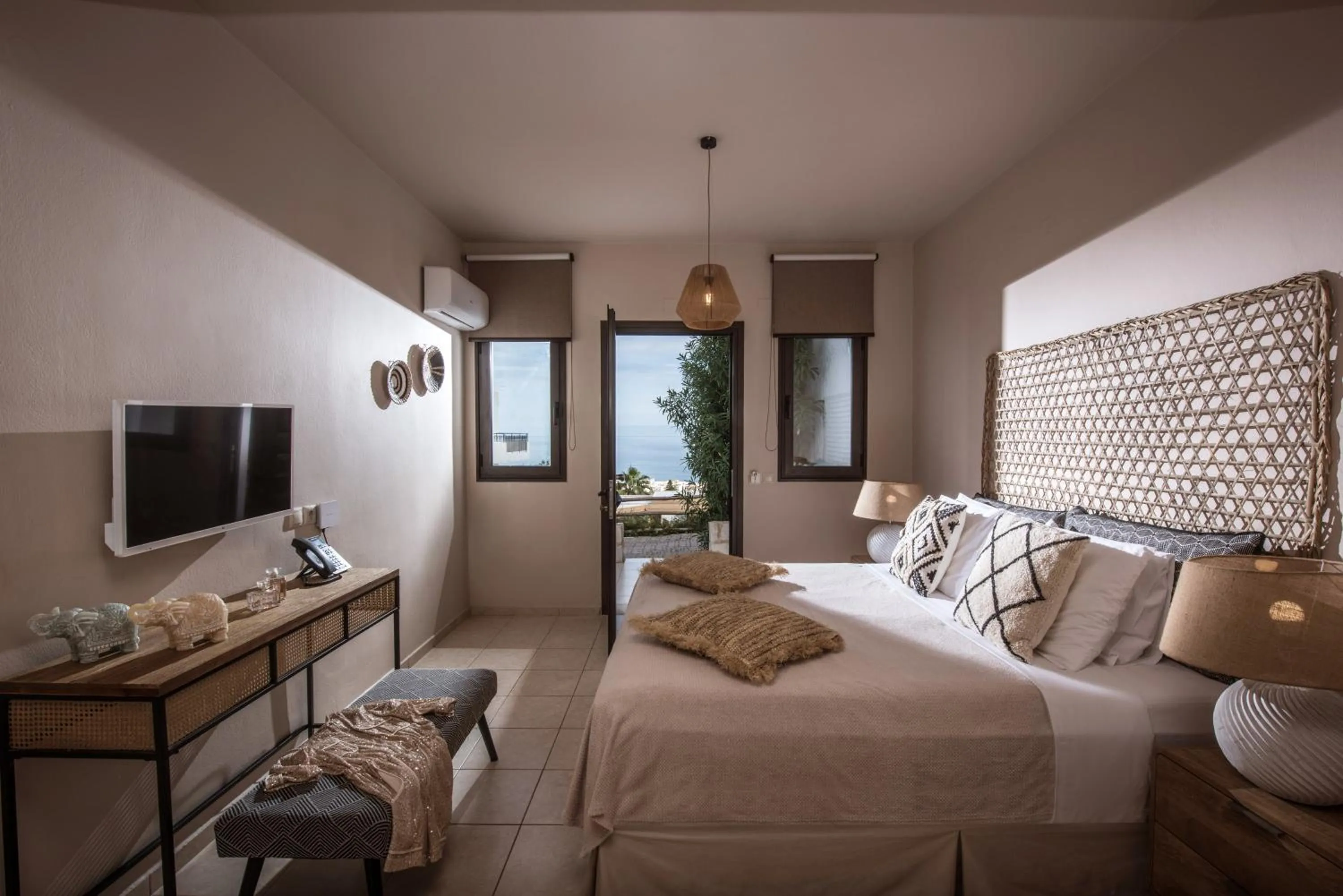 Bedroom, Bed in Creta Blue Boutique Hotel