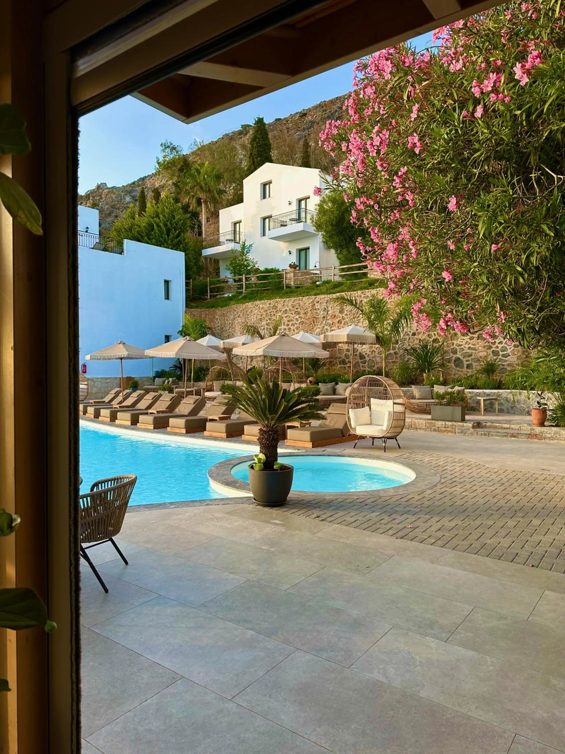 Swimming pool in Creta Blue Boutique Hotel