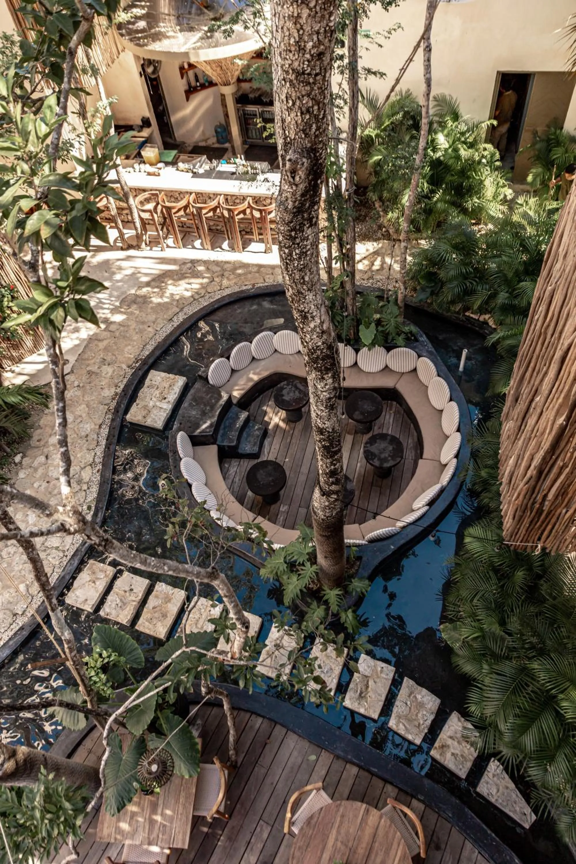 Natural landscape in Rubi Tulum