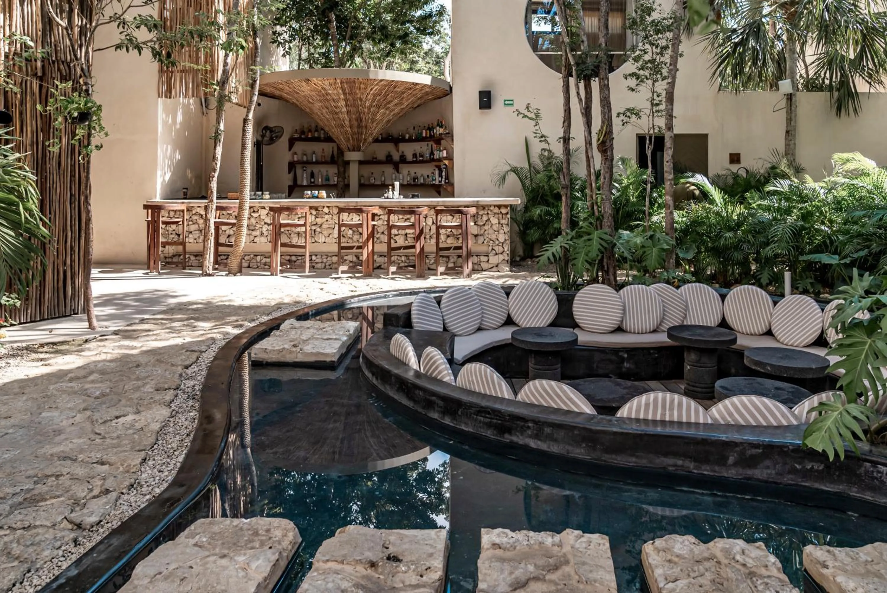 Natural landscape in Rubi Tulum