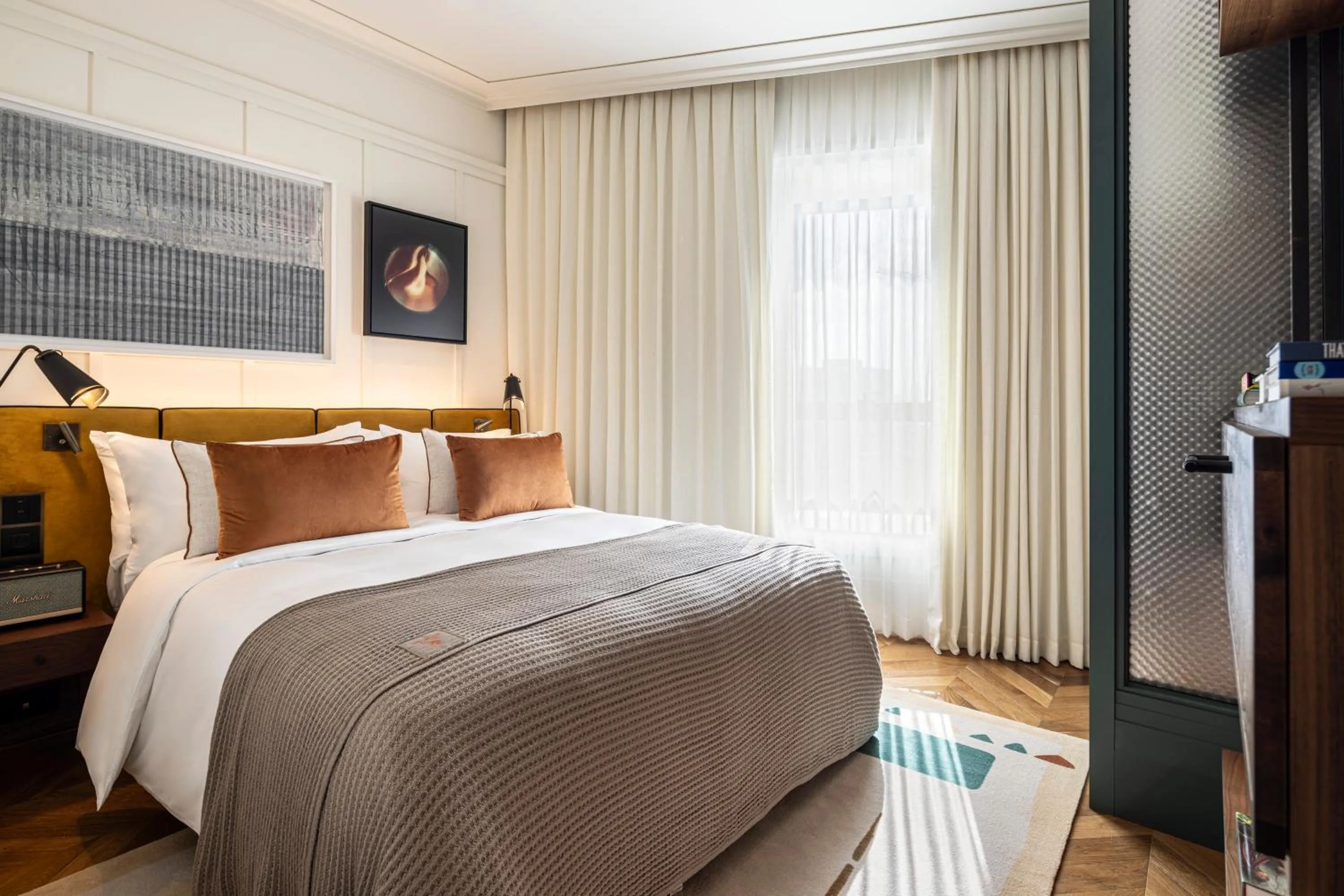 Bed in The George Tel Aviv