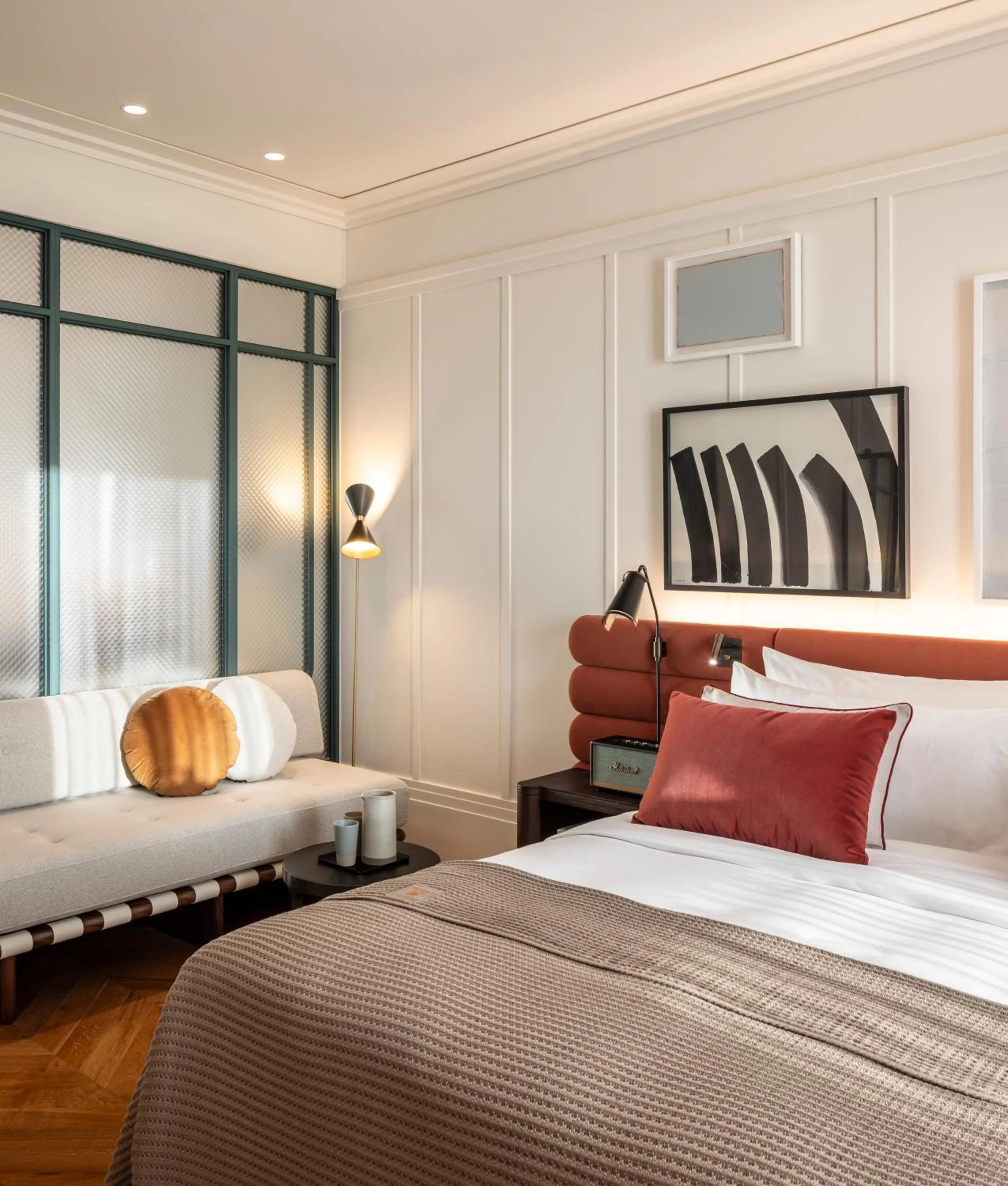 Bed in The George Tel Aviv