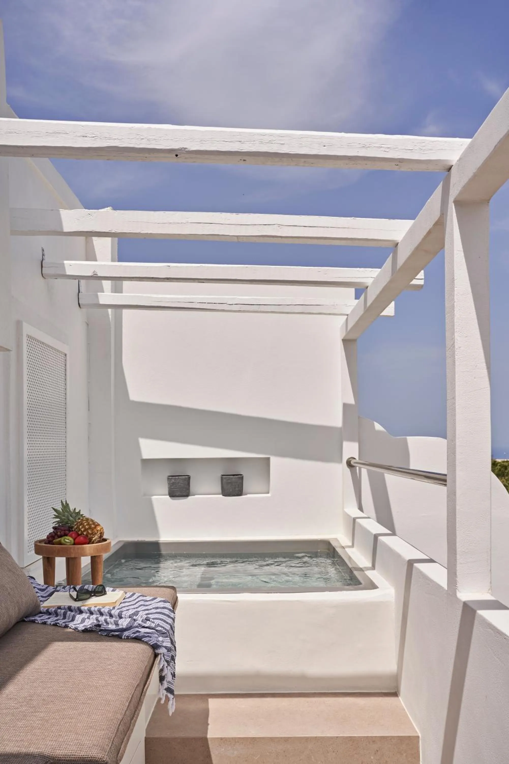 Hot Tub in Loizos Stylish Residences