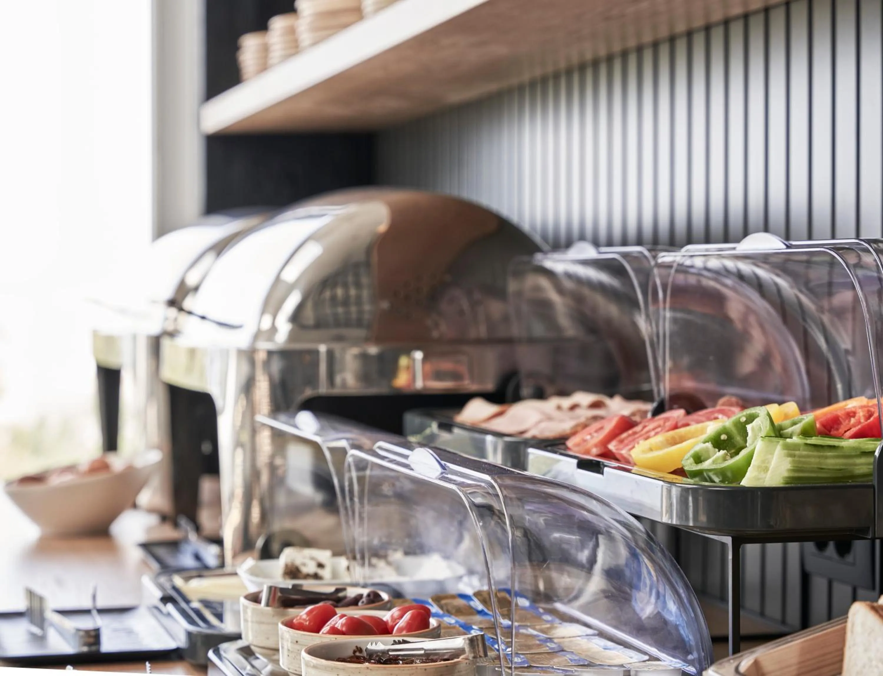 Buffet breakfast in Loizos Stylish Residences