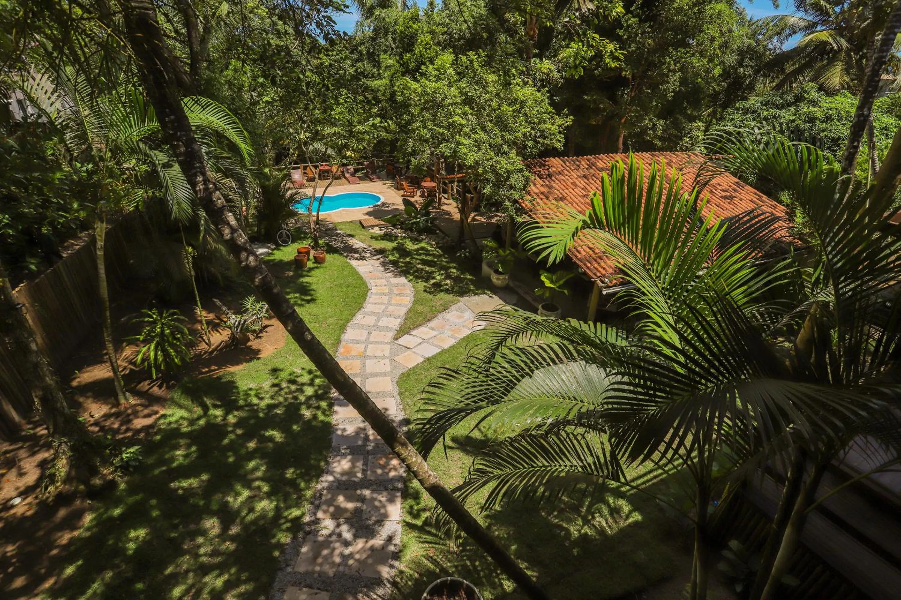 Garden in Casa La Luna