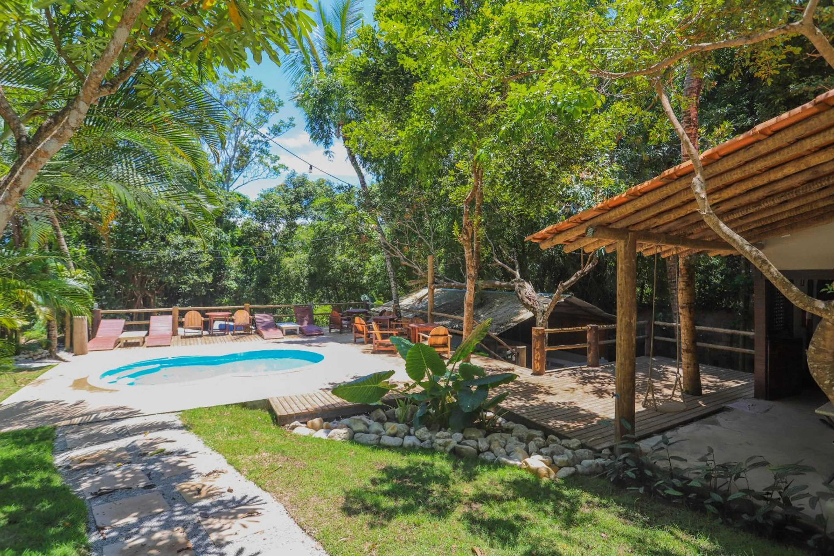 Swimming pool in Casa La Luna