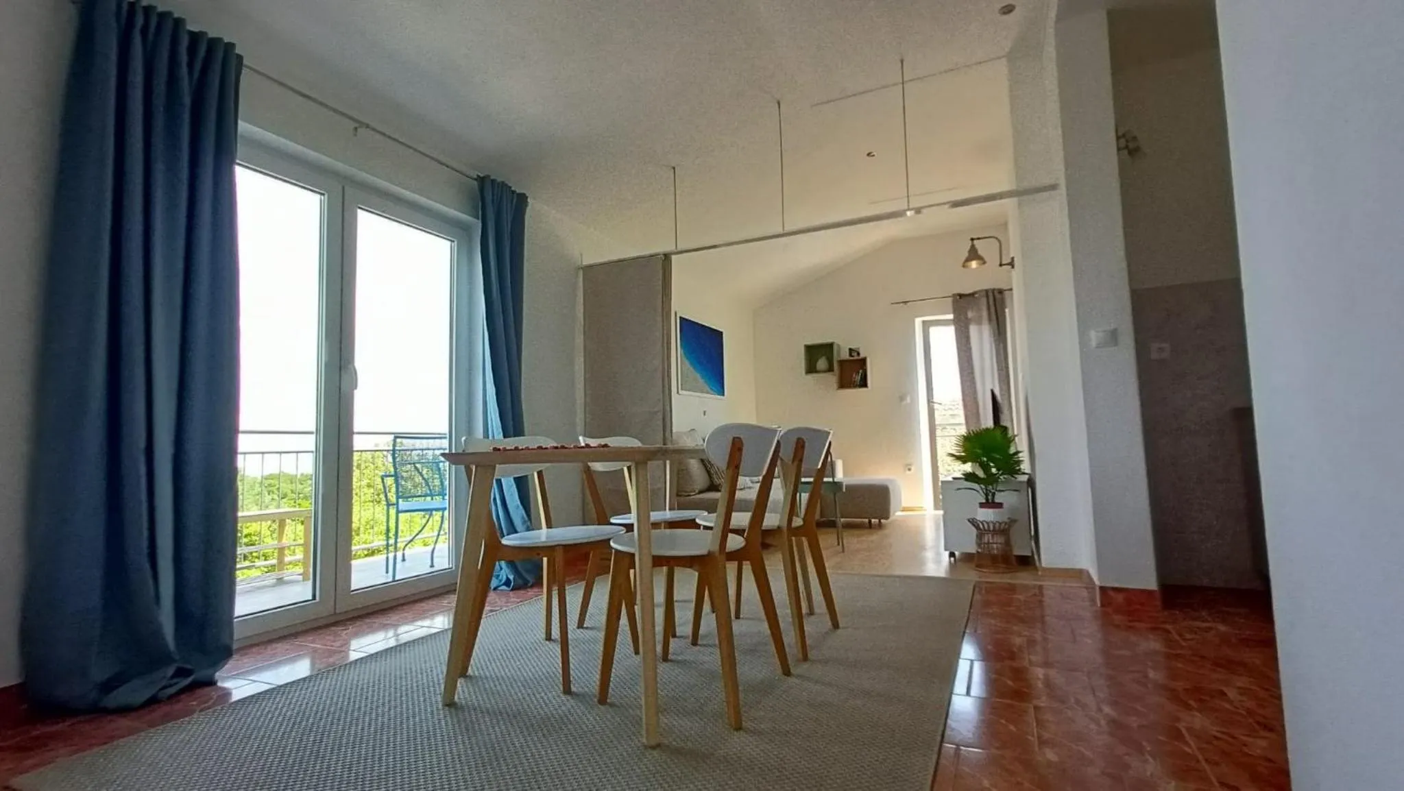 Living room in Villa Porto
