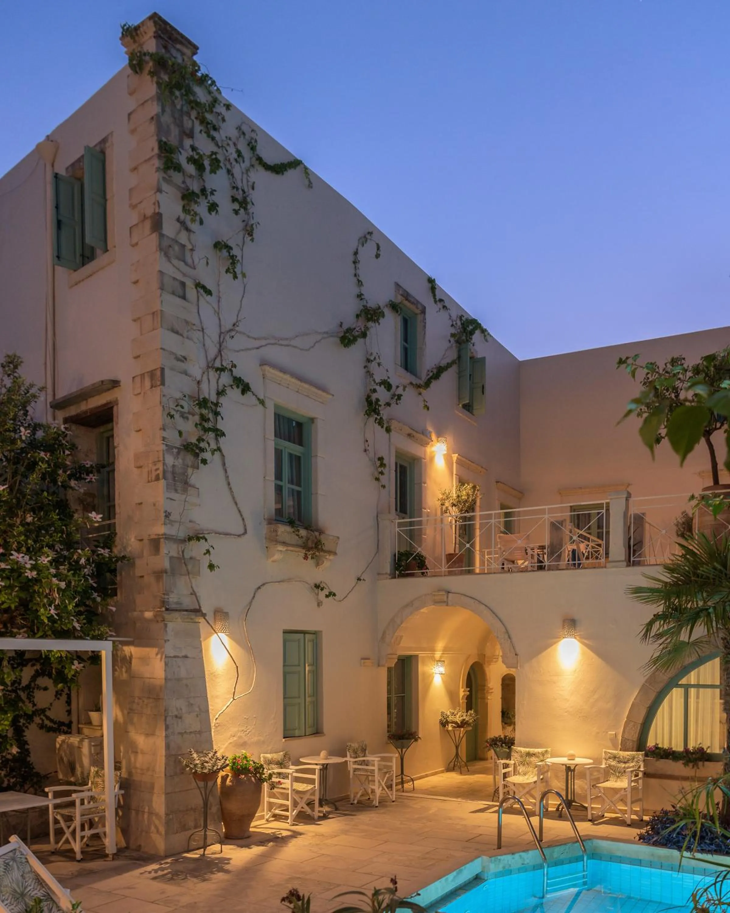 Property building in Mythos Suites Boutique Hotel